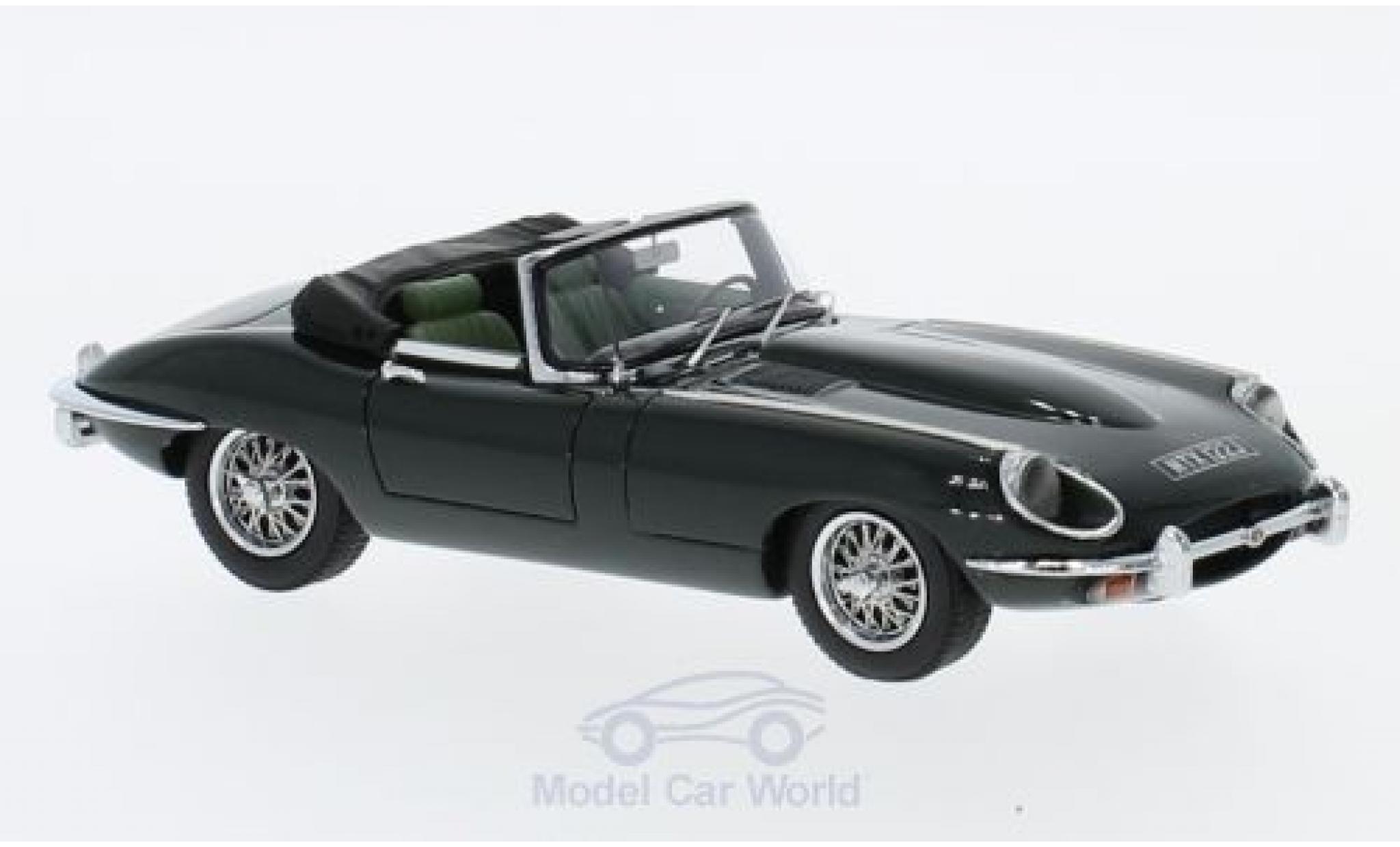 Jaguar E-Type 1/43 Matrix Roadster Series II green diecast model cars