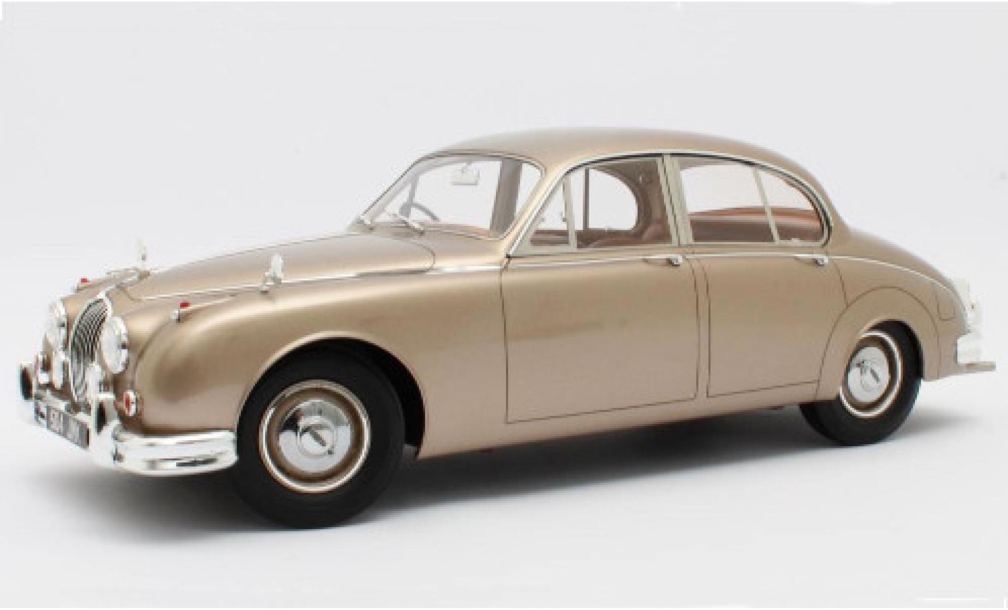 Jaguar MK 1/12 Matrix II gold RHD 1959 diecast model cars