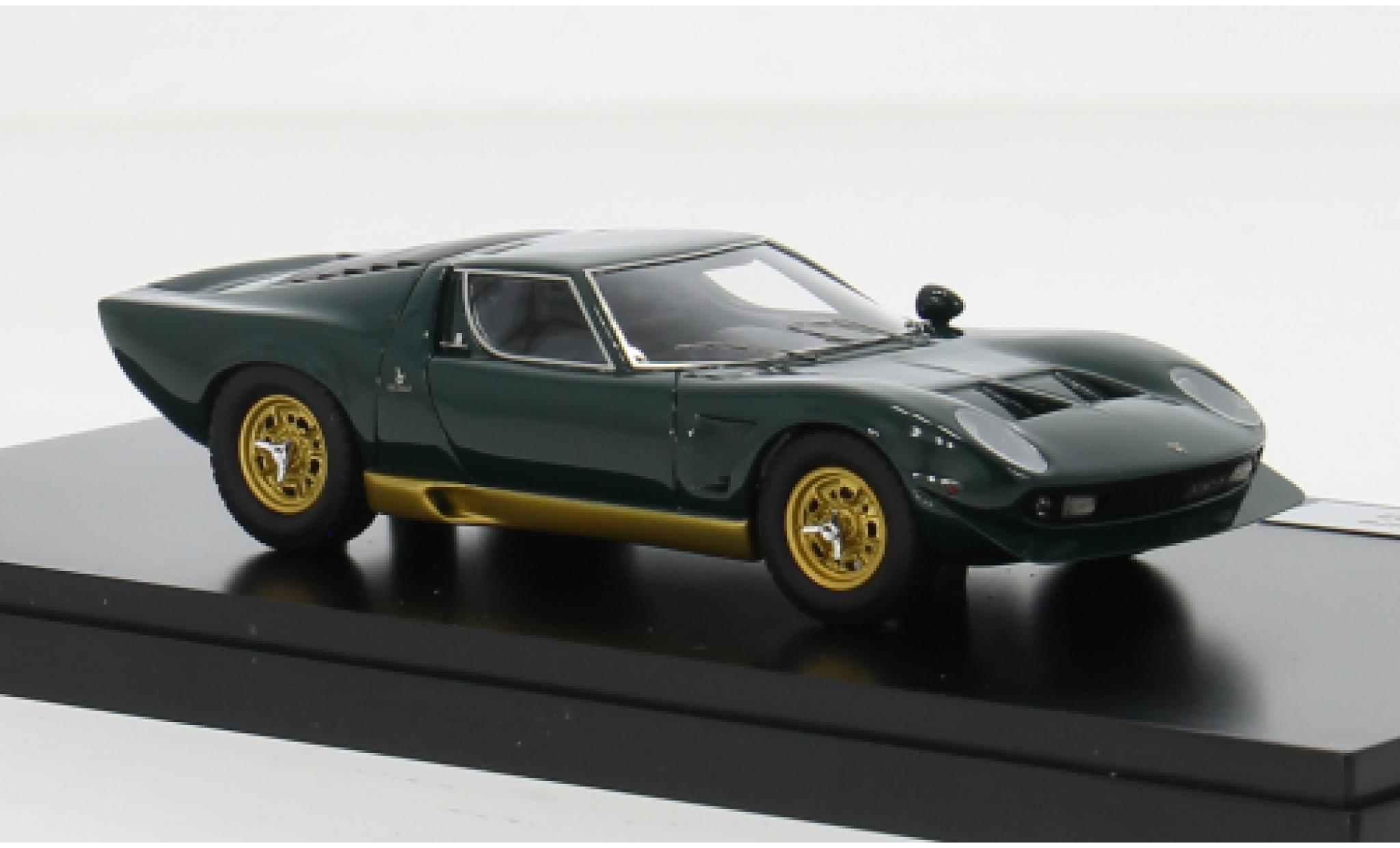 Lamborghini Miura 1/43 Matrix P400 S green 1969 1:43 diecast model cars