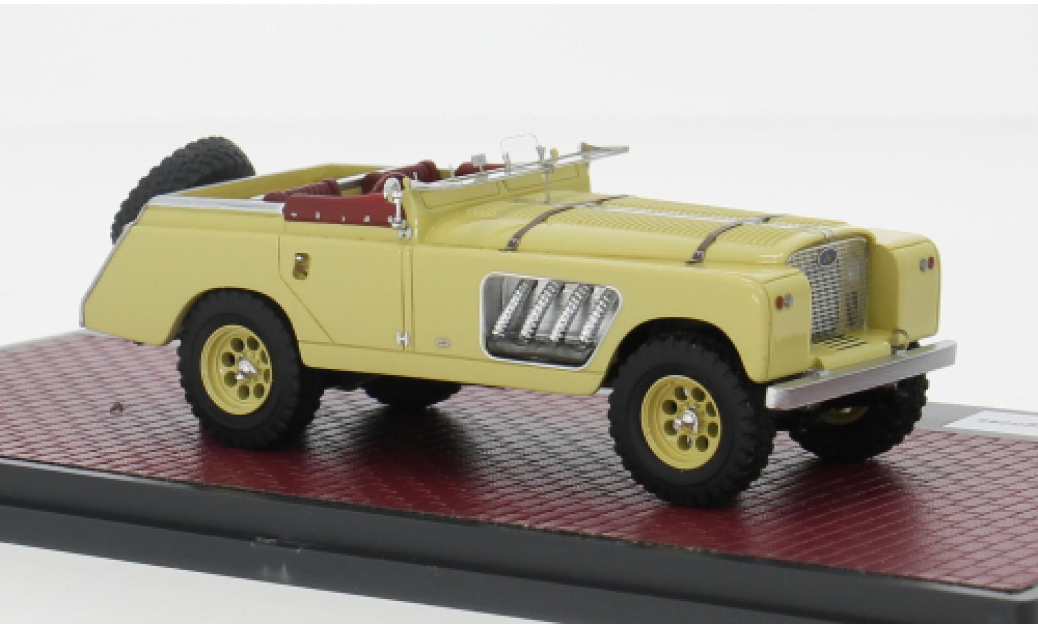 Land Rover 109 1/43 Matrix Bell Aurens Longnose yellow 2008 1:43 diecast model cars