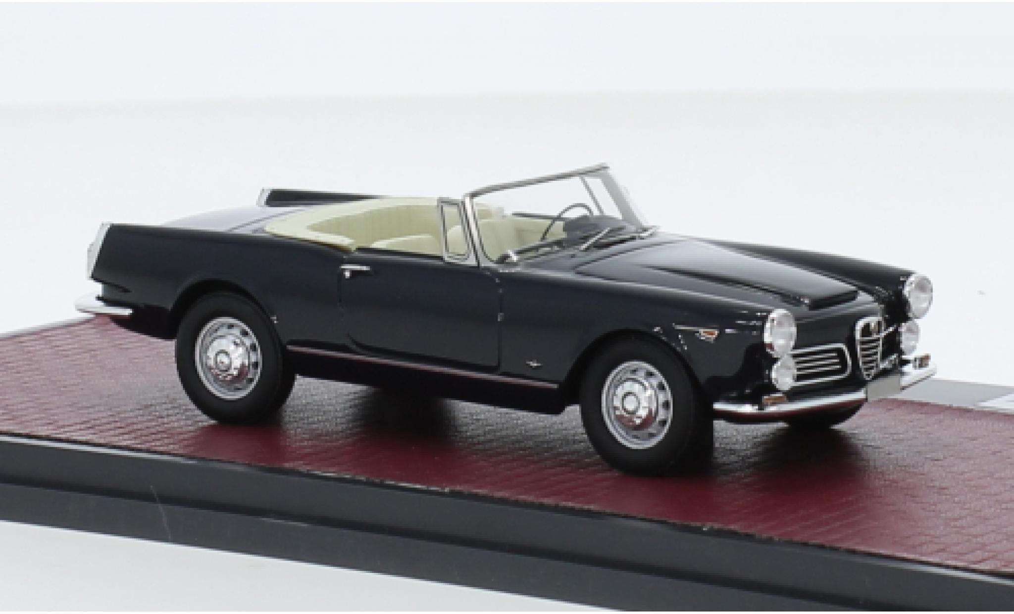 Alfa Romeo 2600 1/43 Matrix Spider blue fonc&eacute; 1962 diecast model cars