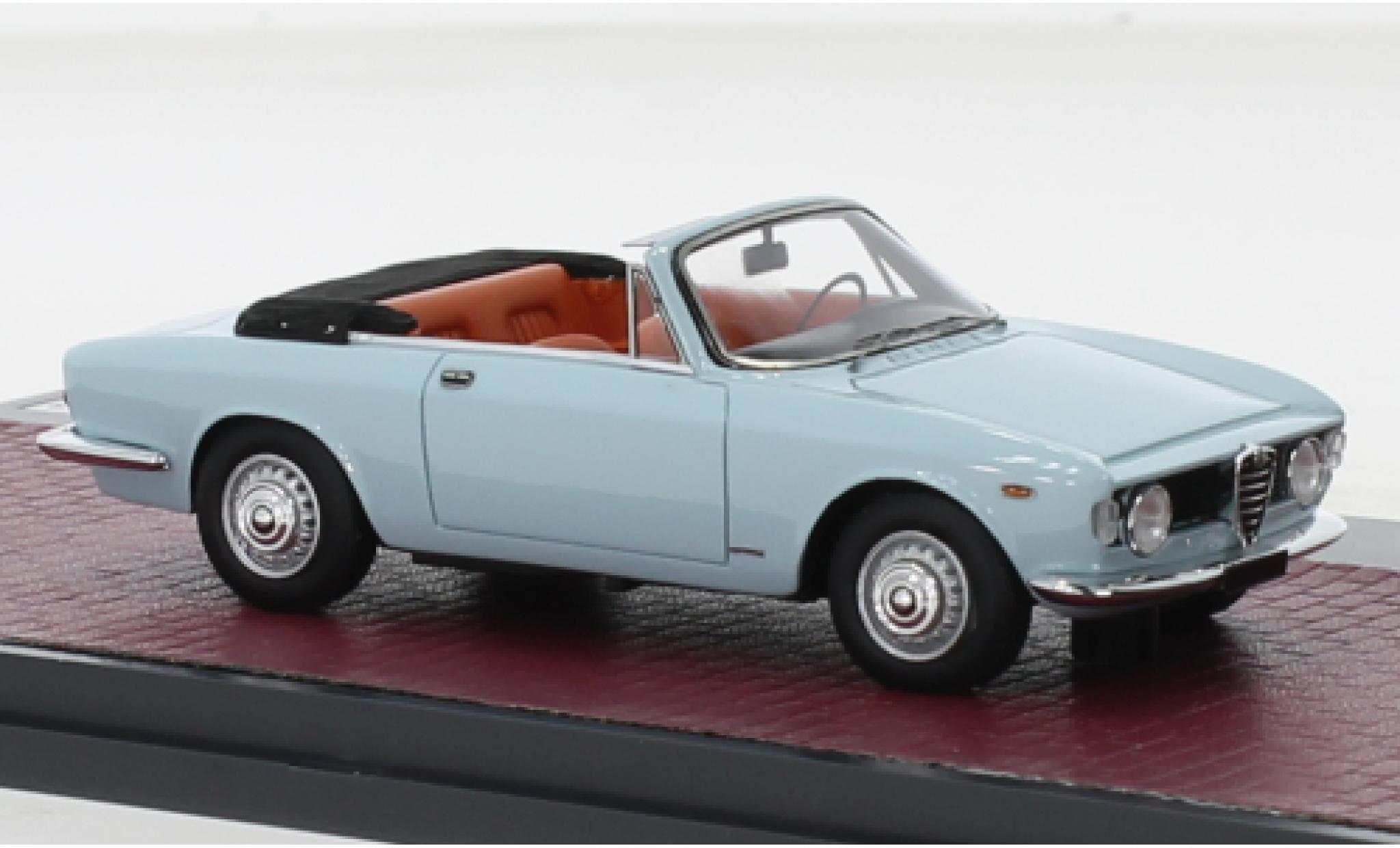 Alfa Romeo Giulia 1/43 Matrix GTC Touring cabriolet blue clair 1964 diecast model cars