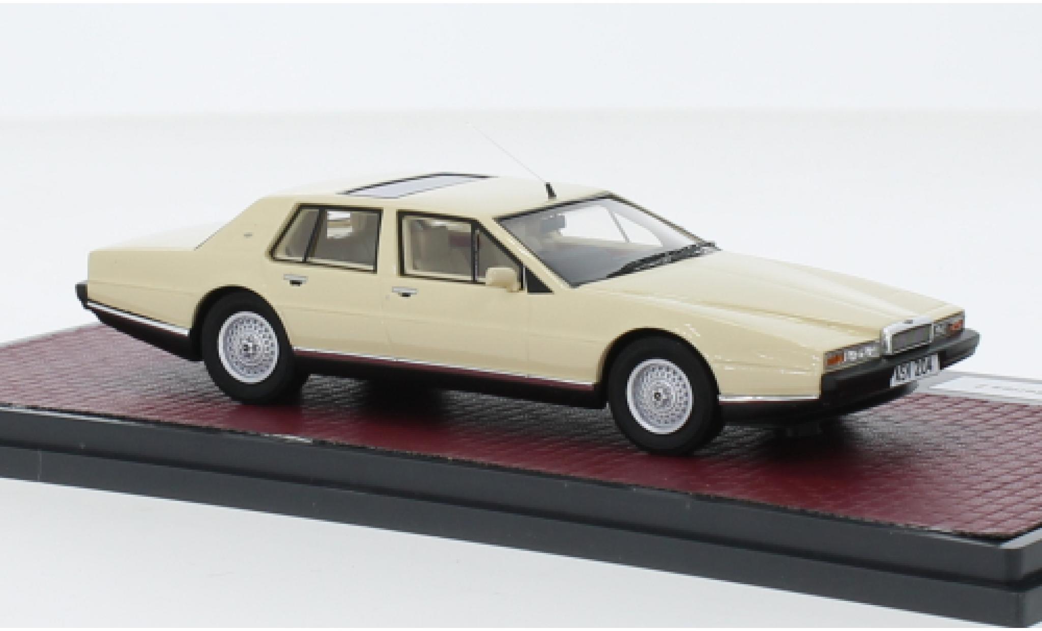 Aston Martin Lagonda 1/43 Matrix S2 beige clair RHD 1980 diecast model cars