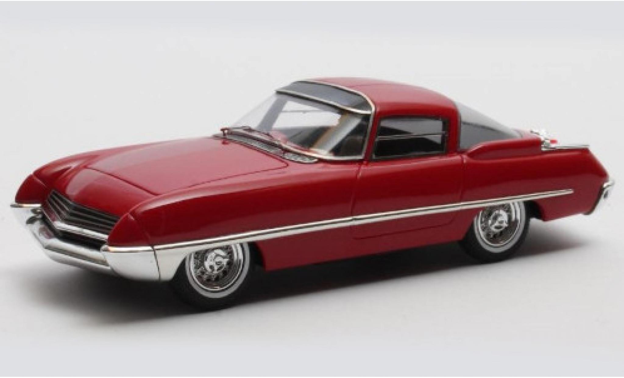 Ford Cougar 1/43 Matrix 406 Concept Car metallise red fonc&eacute; 1962 diecast model cars