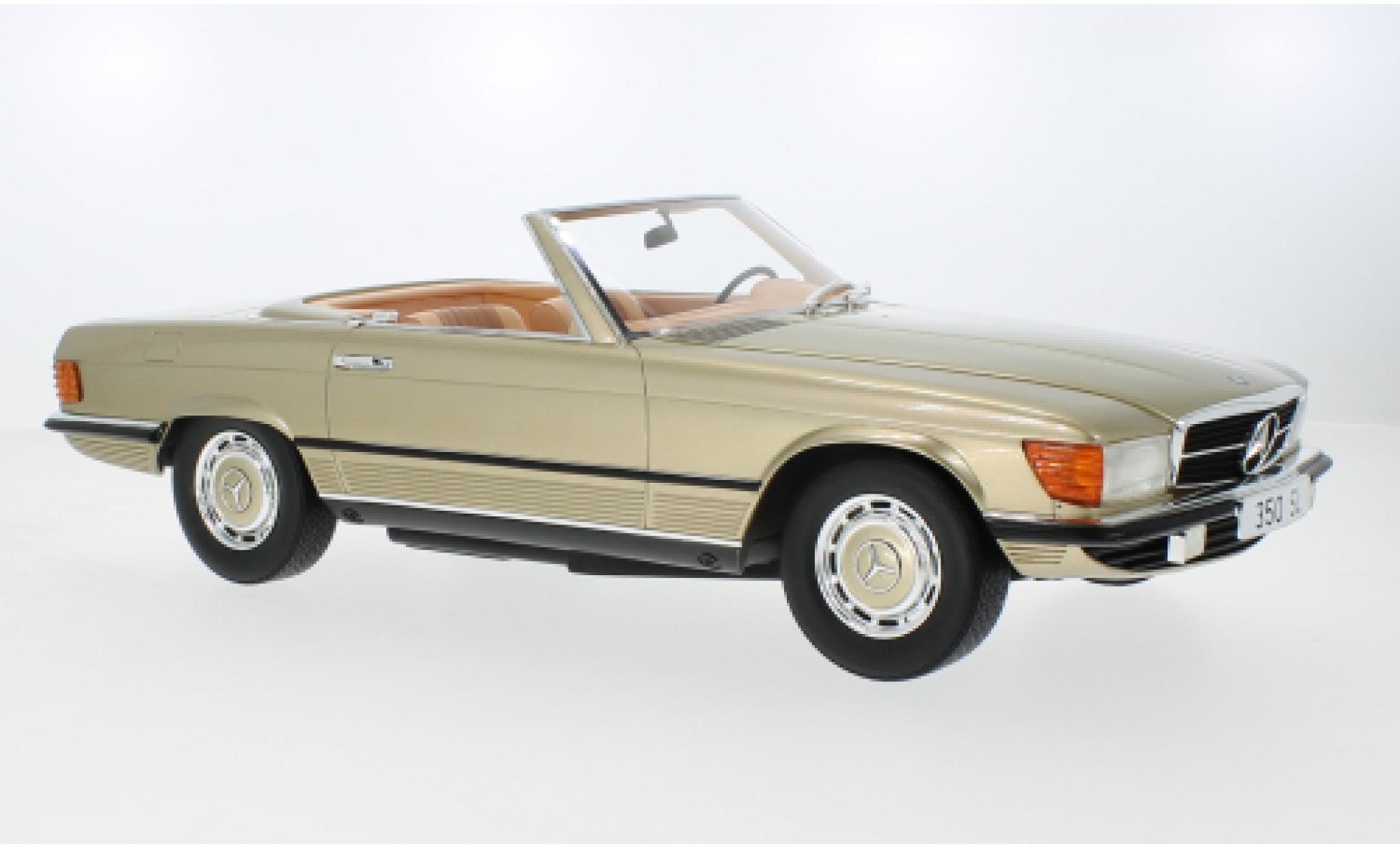 Mercedes 350 1/12 Matrix SL (R107) metallise beige 1979 diecast model cars