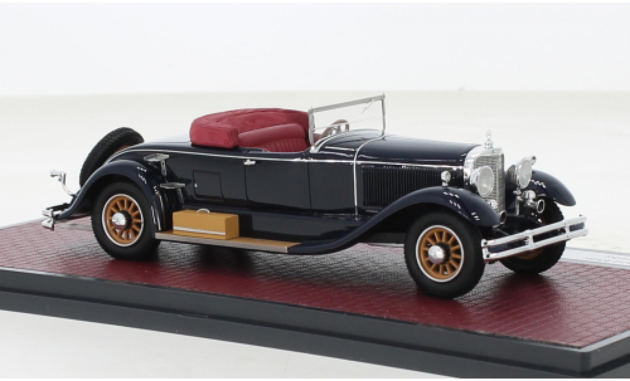 Mercedes Classe S 1/43 Matrix 630K Roadster by Murphy blue 1925 diecast model cars