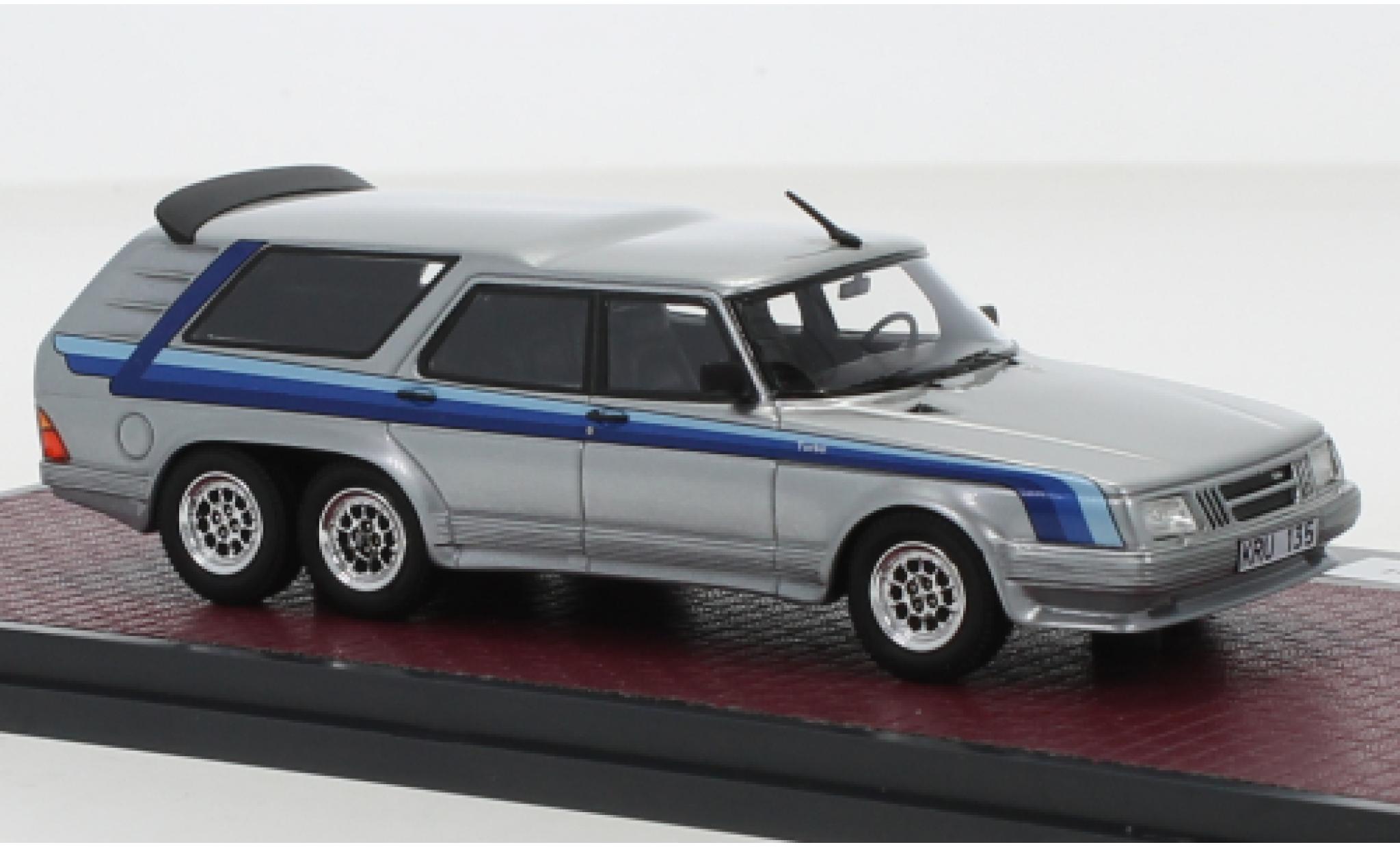 Saab 90 1/43 Matrix 6 Turbo Concept grey 1984 diecast model cars