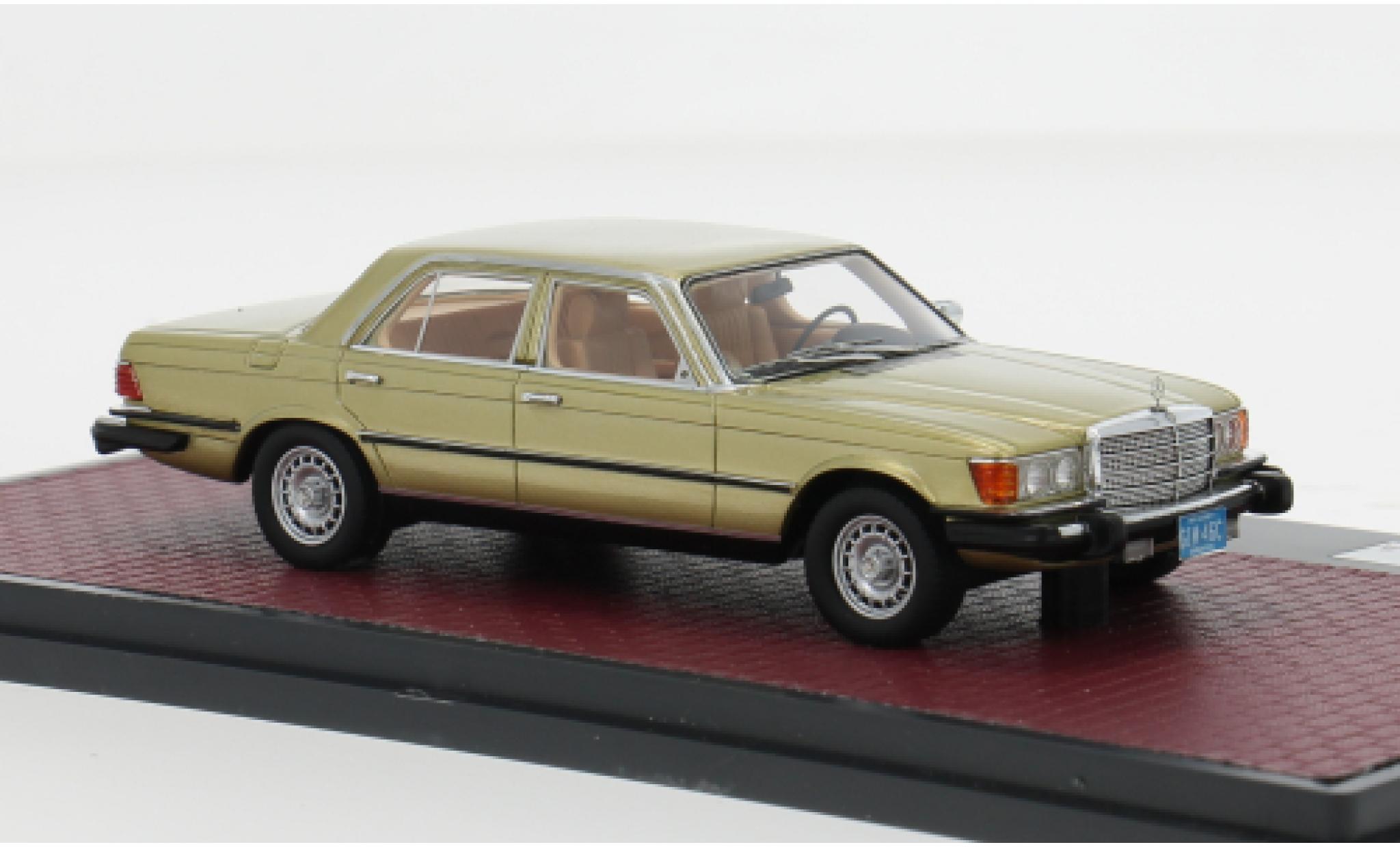 Mercedes 300 1/43 Matrix SD Turbodiesel (W116) USA gold 1978 1:43 diecast model cars
