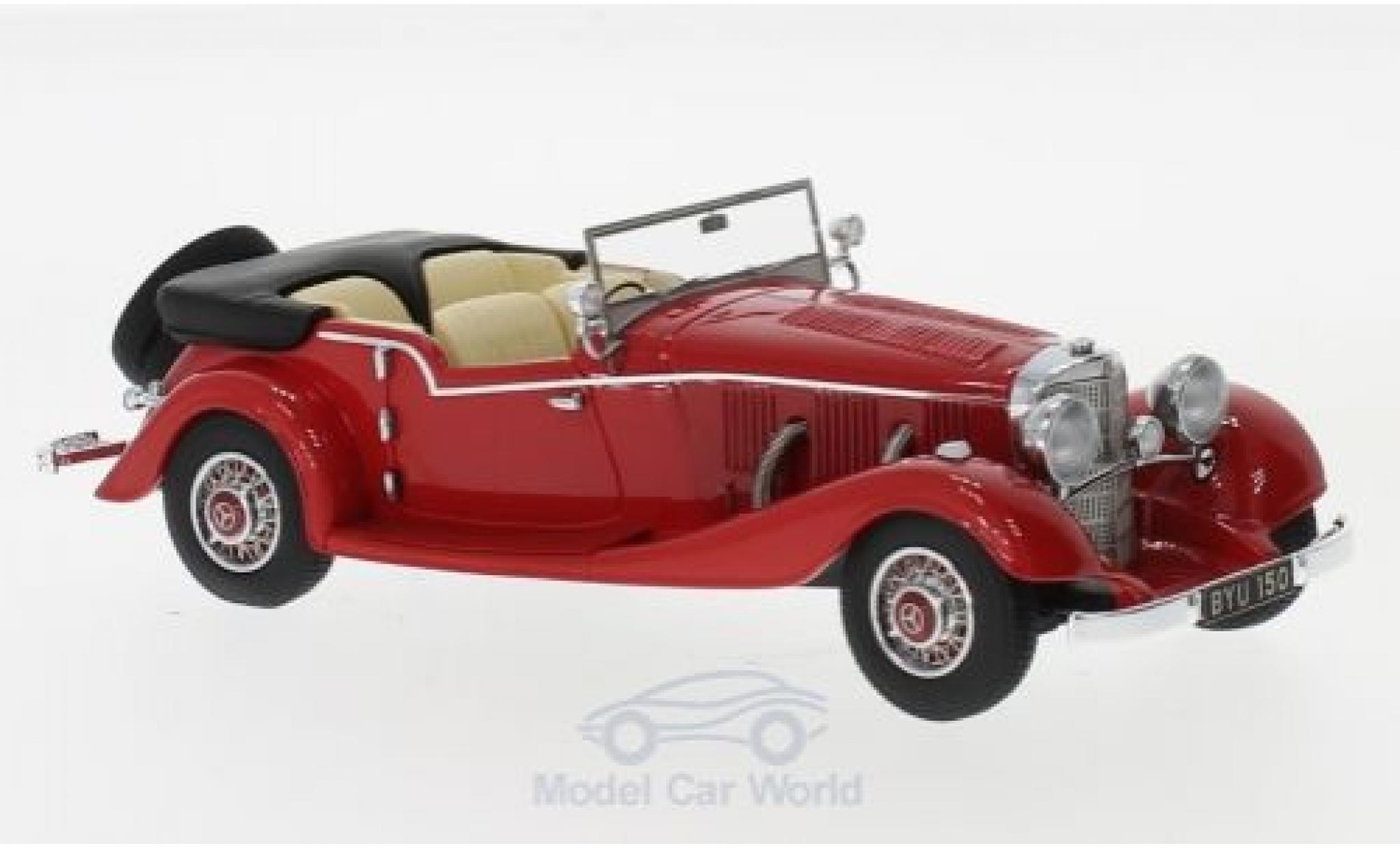 Mercedes 500 K 1/43 Matrix K Tourer Mayfair red RHD 1934 diecast model cars