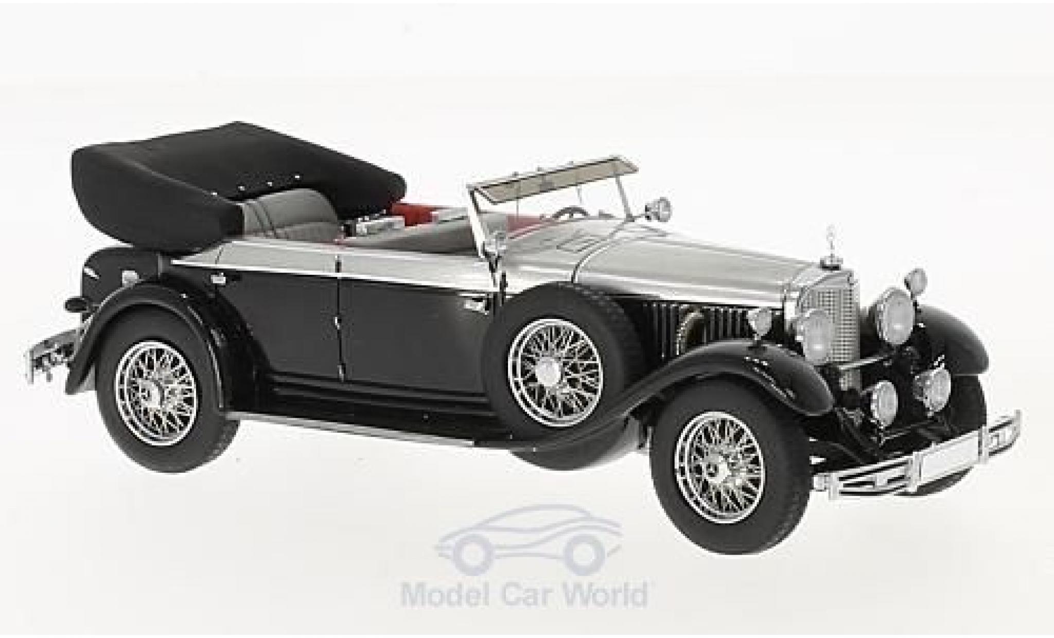 Mercedes 770 1/43 Matrix K (W07) Convertible D black/grey 1930 diecast model cars