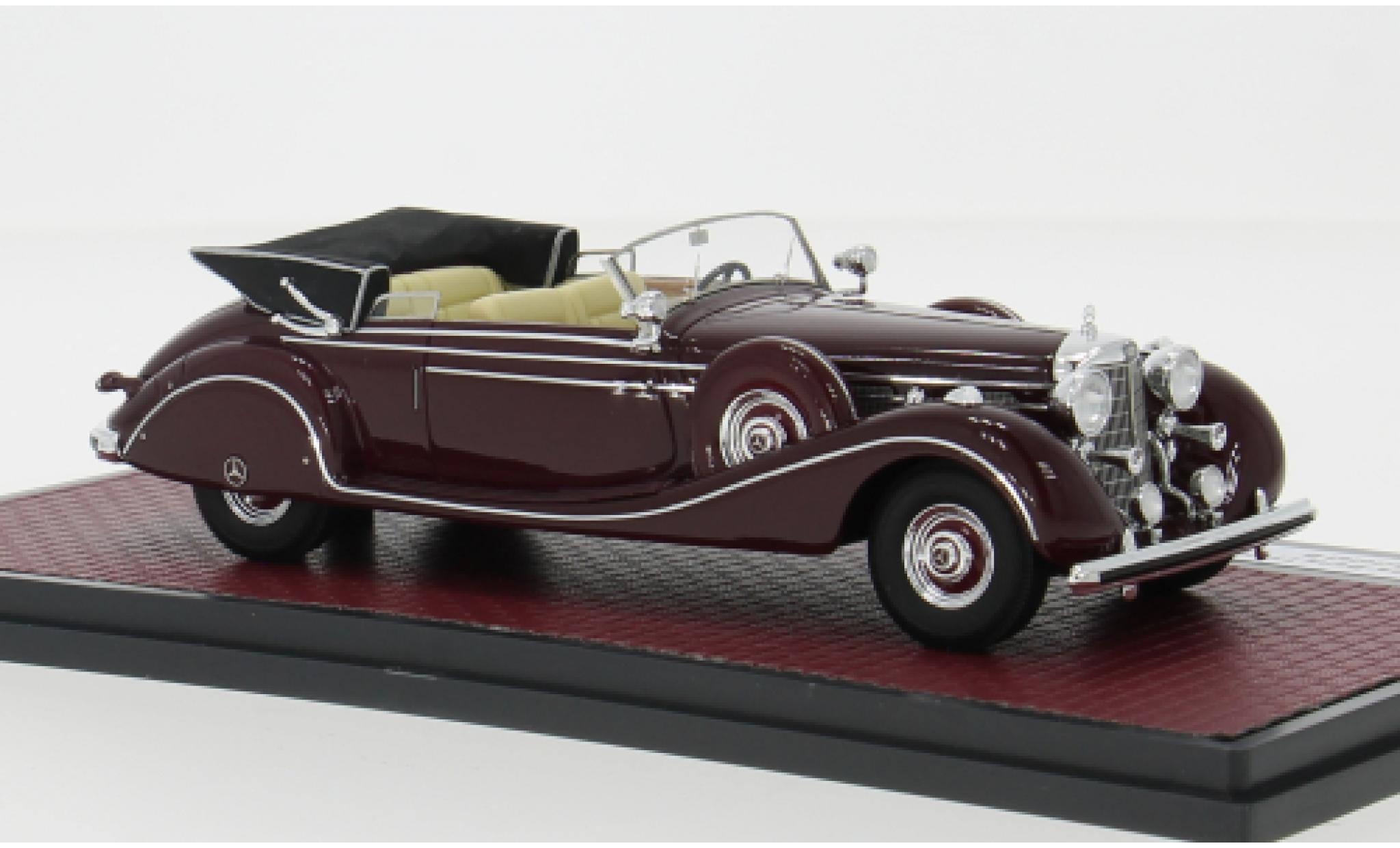 Mercedes 770 1/43 Matrix K (W150) Convertible B red 1939 1:43 diecast model cars