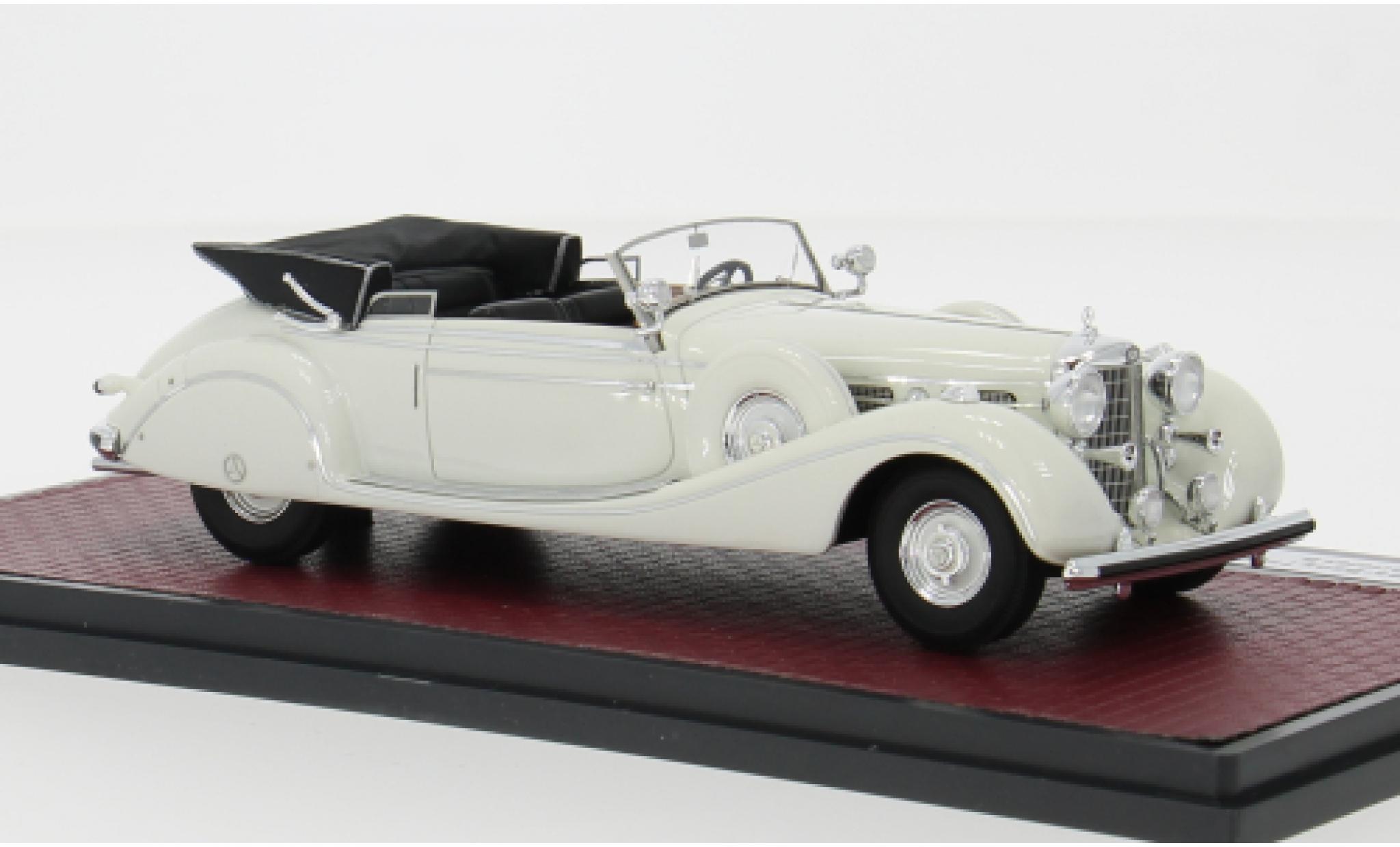 Mercedes 770 1/43 Matrix K (W150) Convertible B white 1939 1:43 diecast model cars