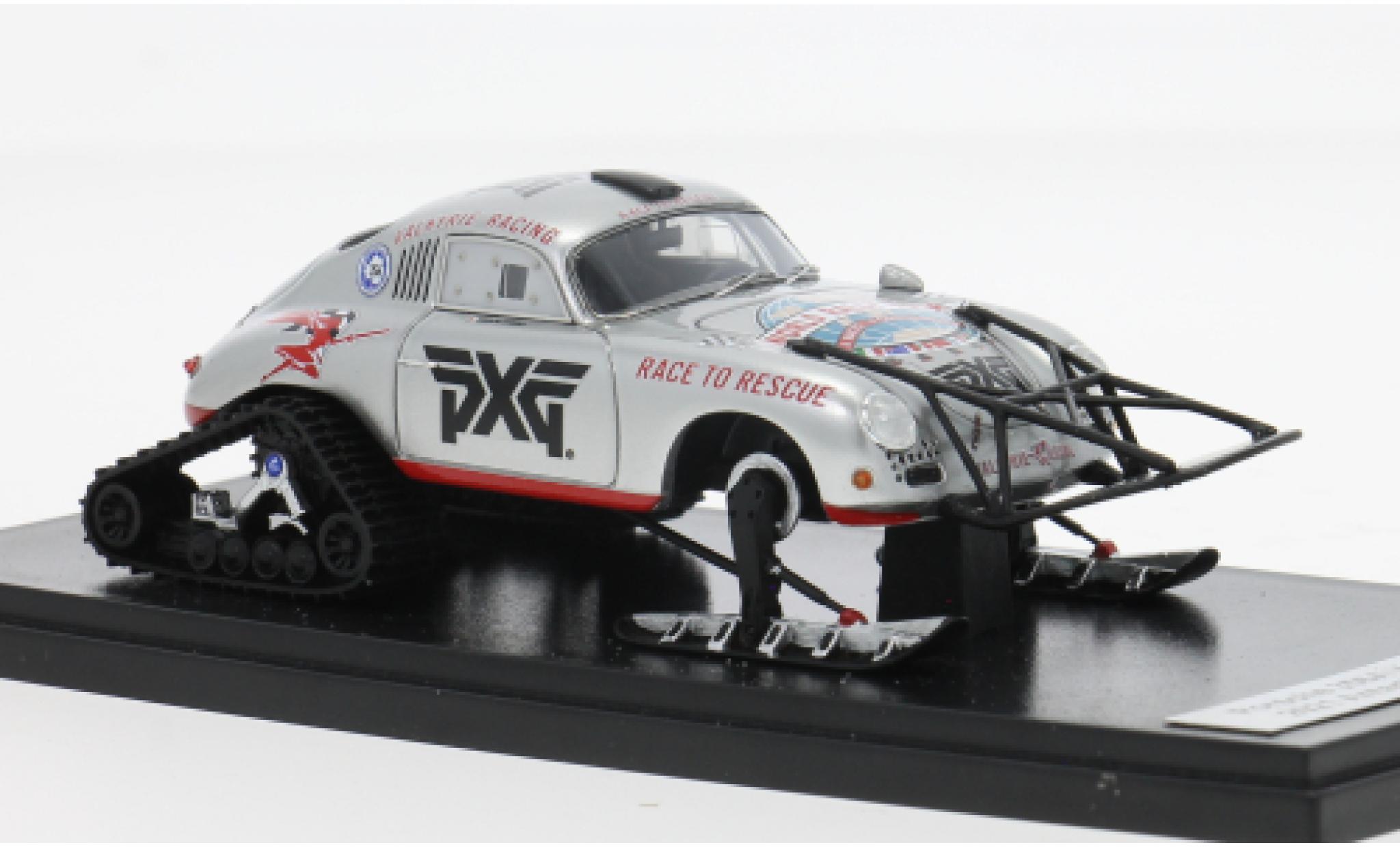 Porsche 356 1/43 Matrix A Valkyrie Racing silver/red 2021 1:43 diecast model cars