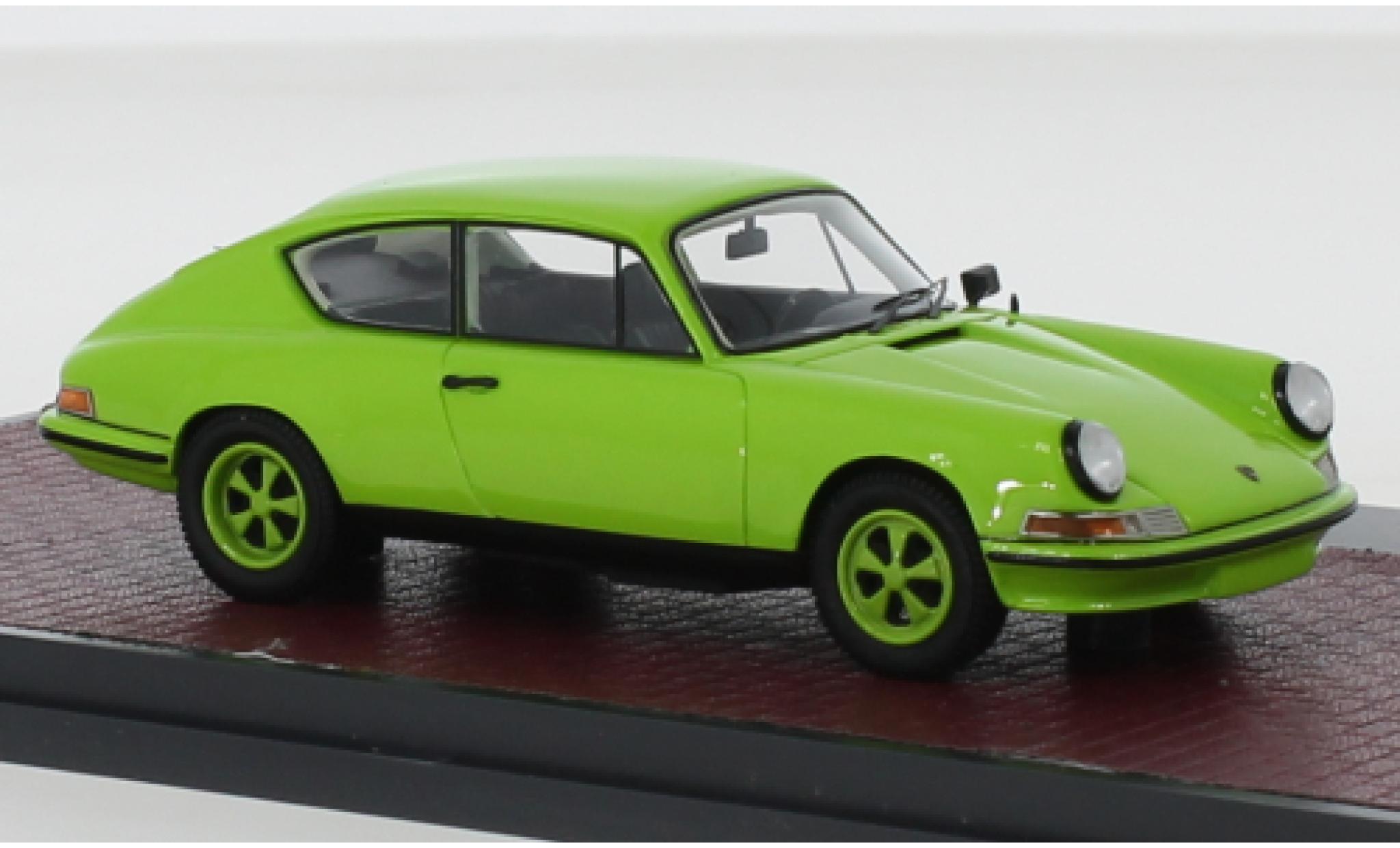 Porsche 911 1/43 Matrix B17 Predotype green 1969 diecast model cars