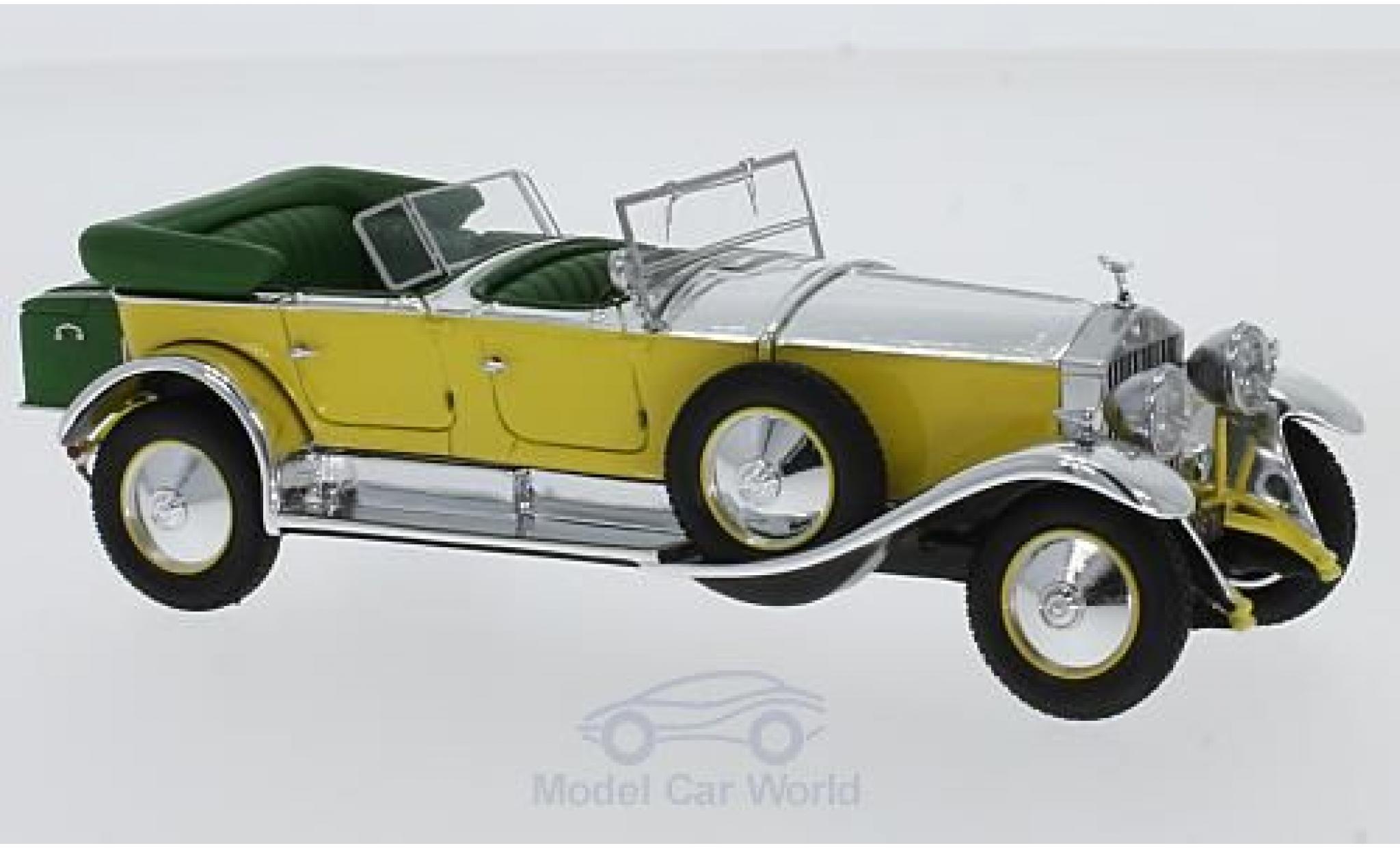 Rolls Royce Phantom 1/43 Matrix Tourer by Barker #820R yellow/grey RHD 1929 diecast model cars