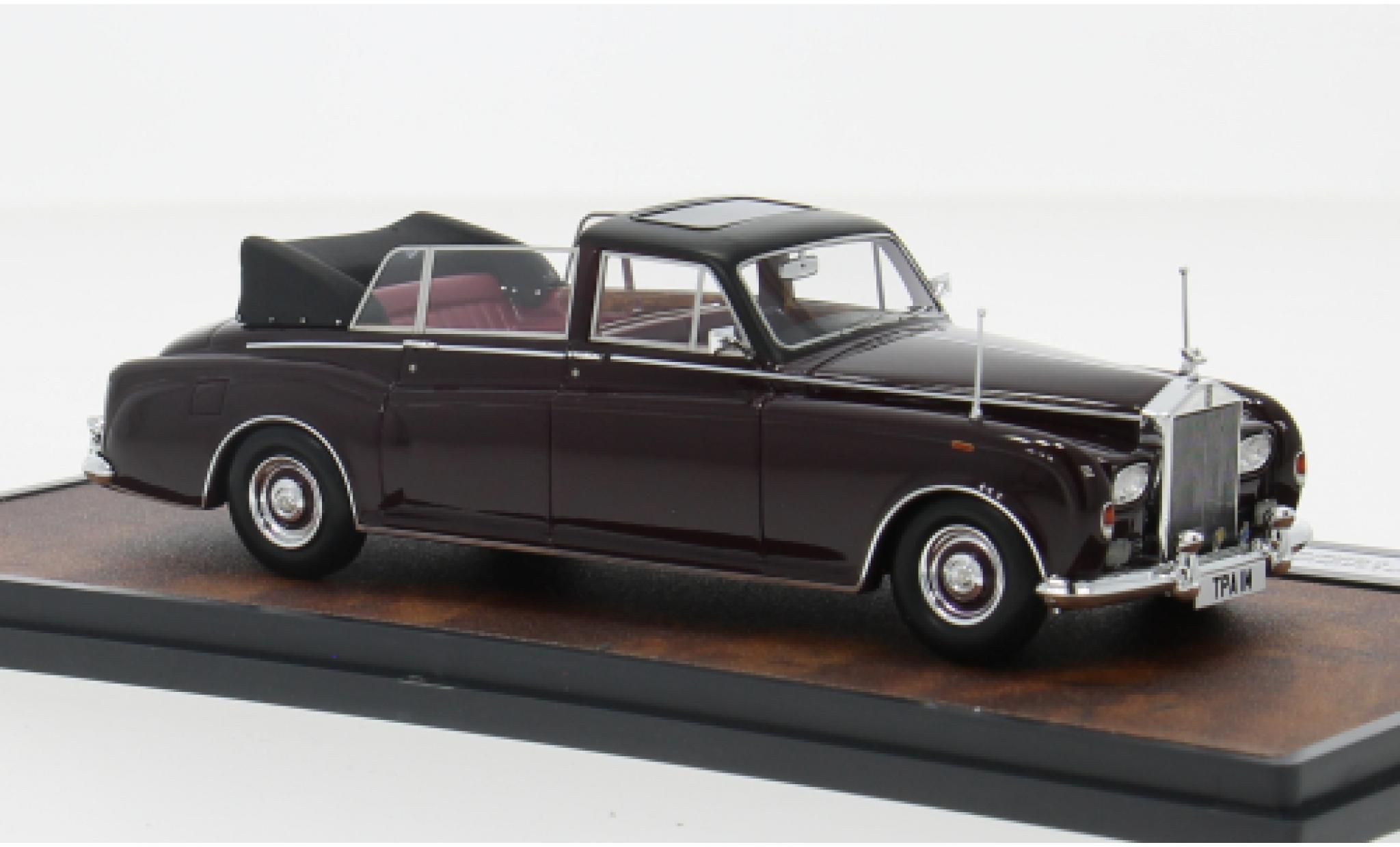 Rolls Royce Phantom 1/43 Matrix VI Landaulet red 1973 1:43 diecast model cars