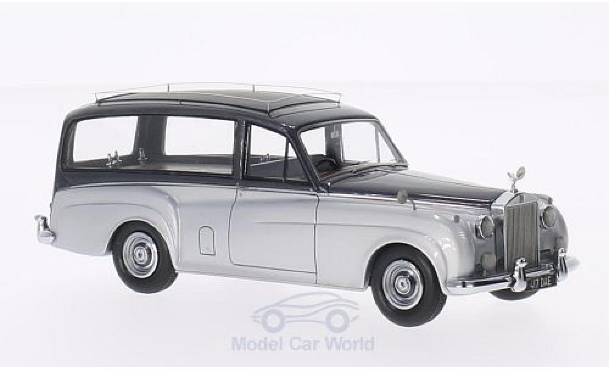 Rolls Royce Silver Cloud 1/43 Matrix Simpson & Slater Hearse grey/metallic grey RHD diecast model cars