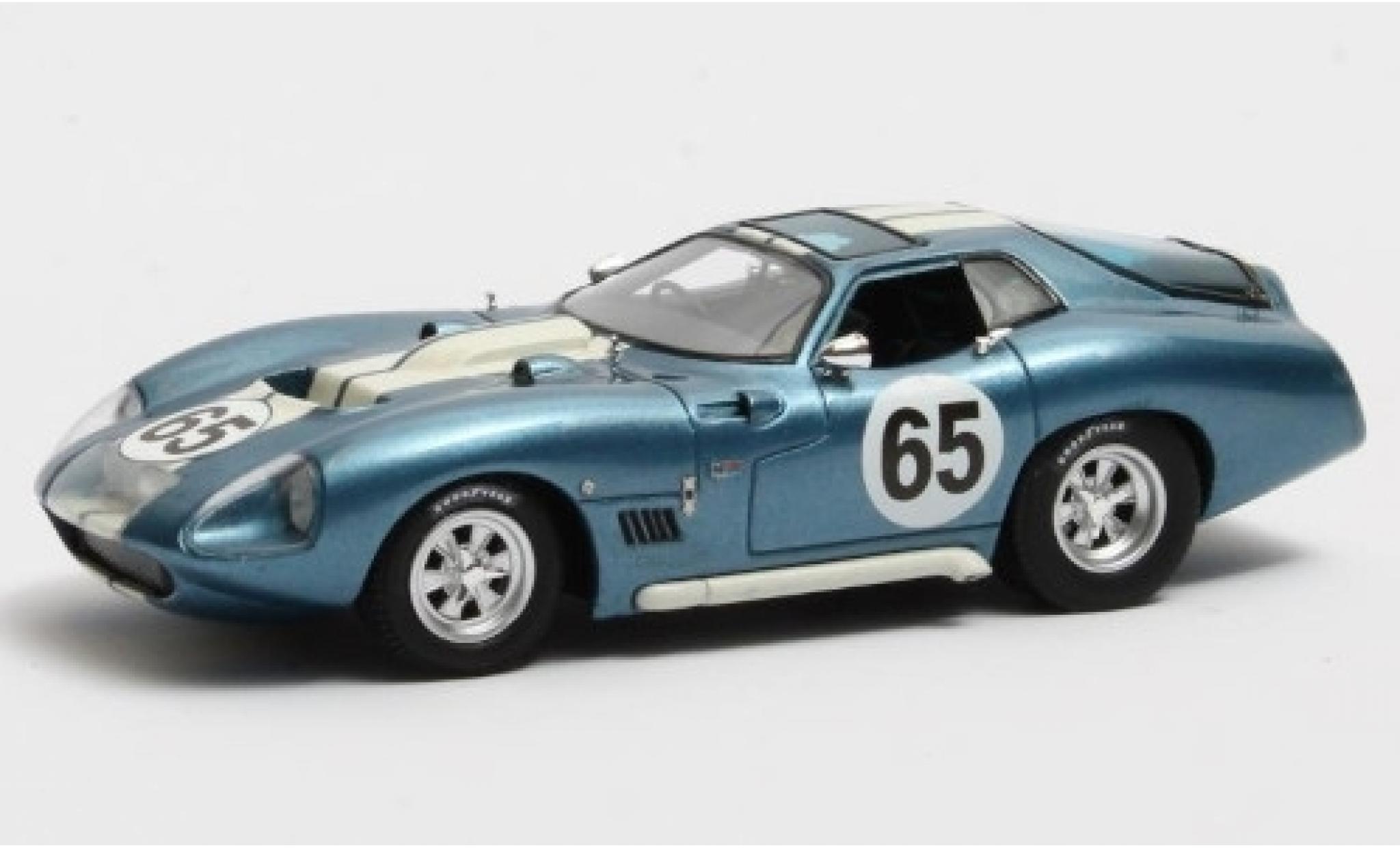 Shelby Cobra 1/43 Matrix Daytona Predotype metallic blue/white RHD No.65 1965 diecast model cars