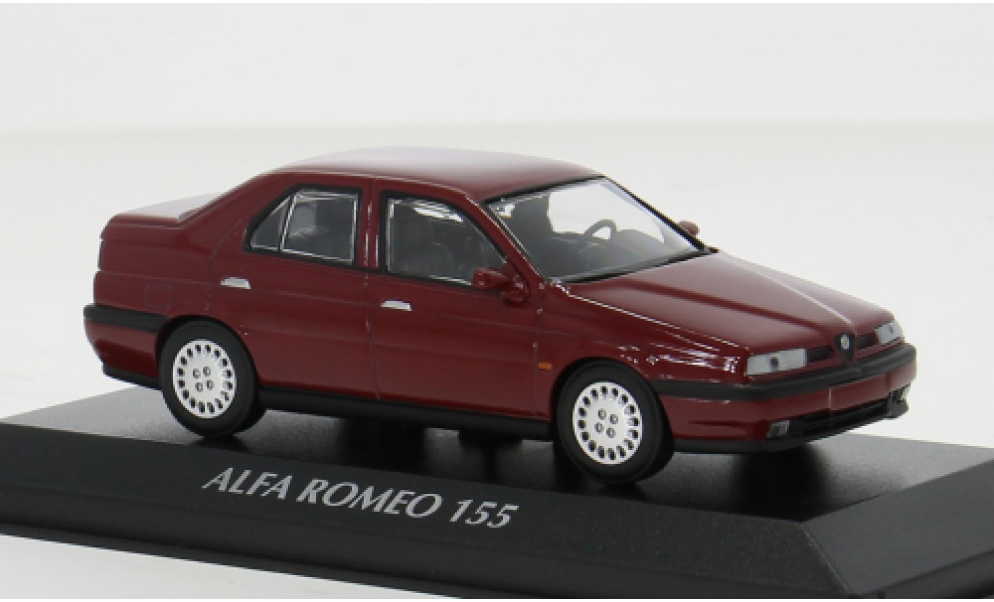 Alfa Romeo 155 1/43 Maxichamps red 1992 1:43 diecast model cars