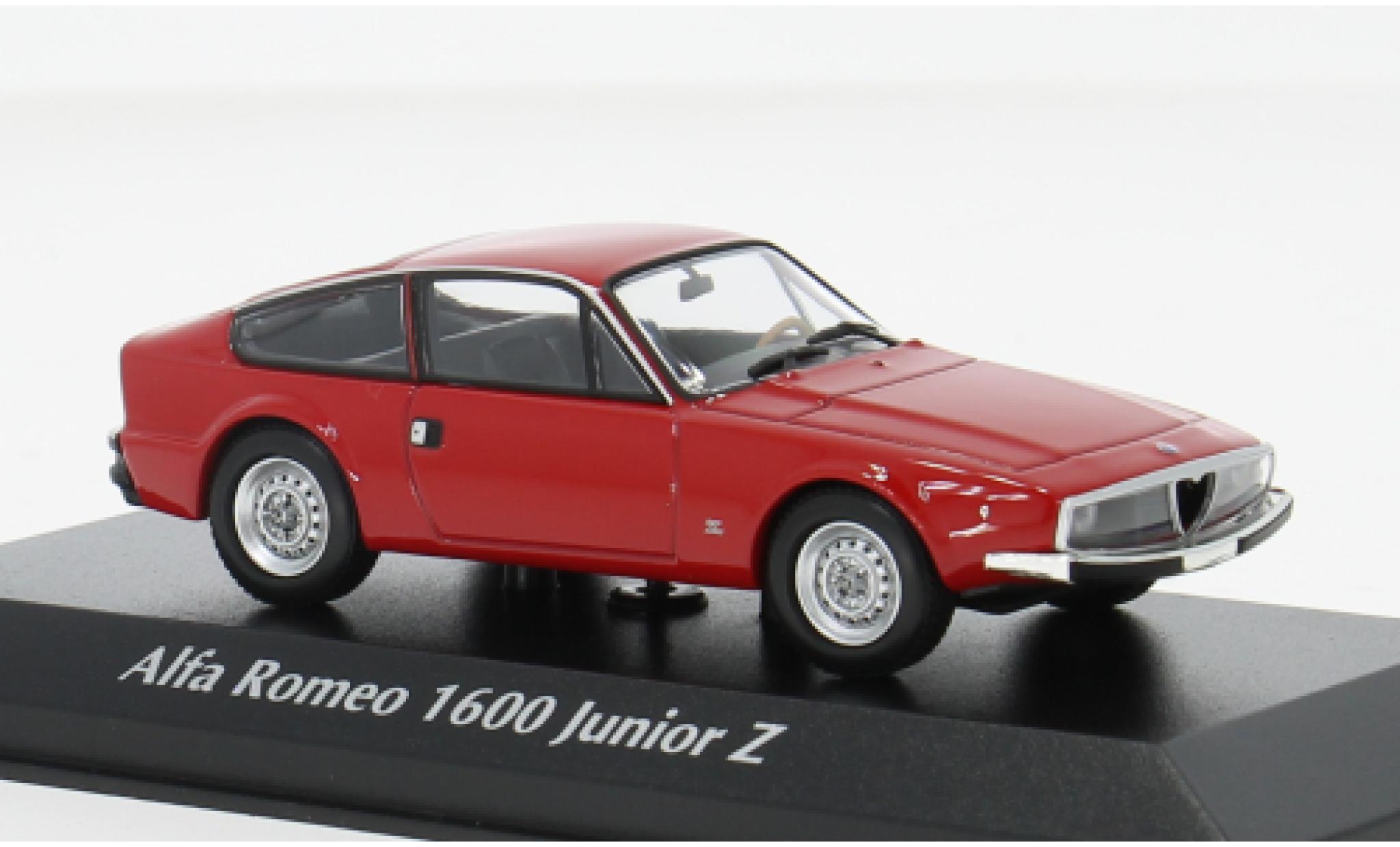 Alfa Romeo 1600 1/43 Maxichamps Junior Z (115) red 1972 1:43 diecast model cars