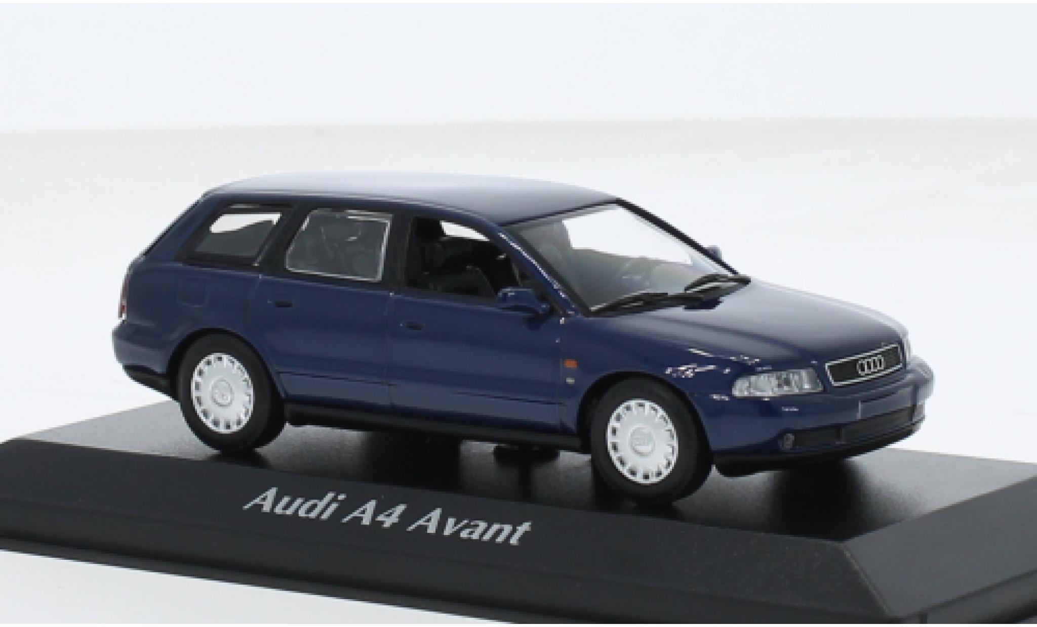 Audi A4 1/43 Maxichamps Avant blue 1995 1:43 diecast model cars
