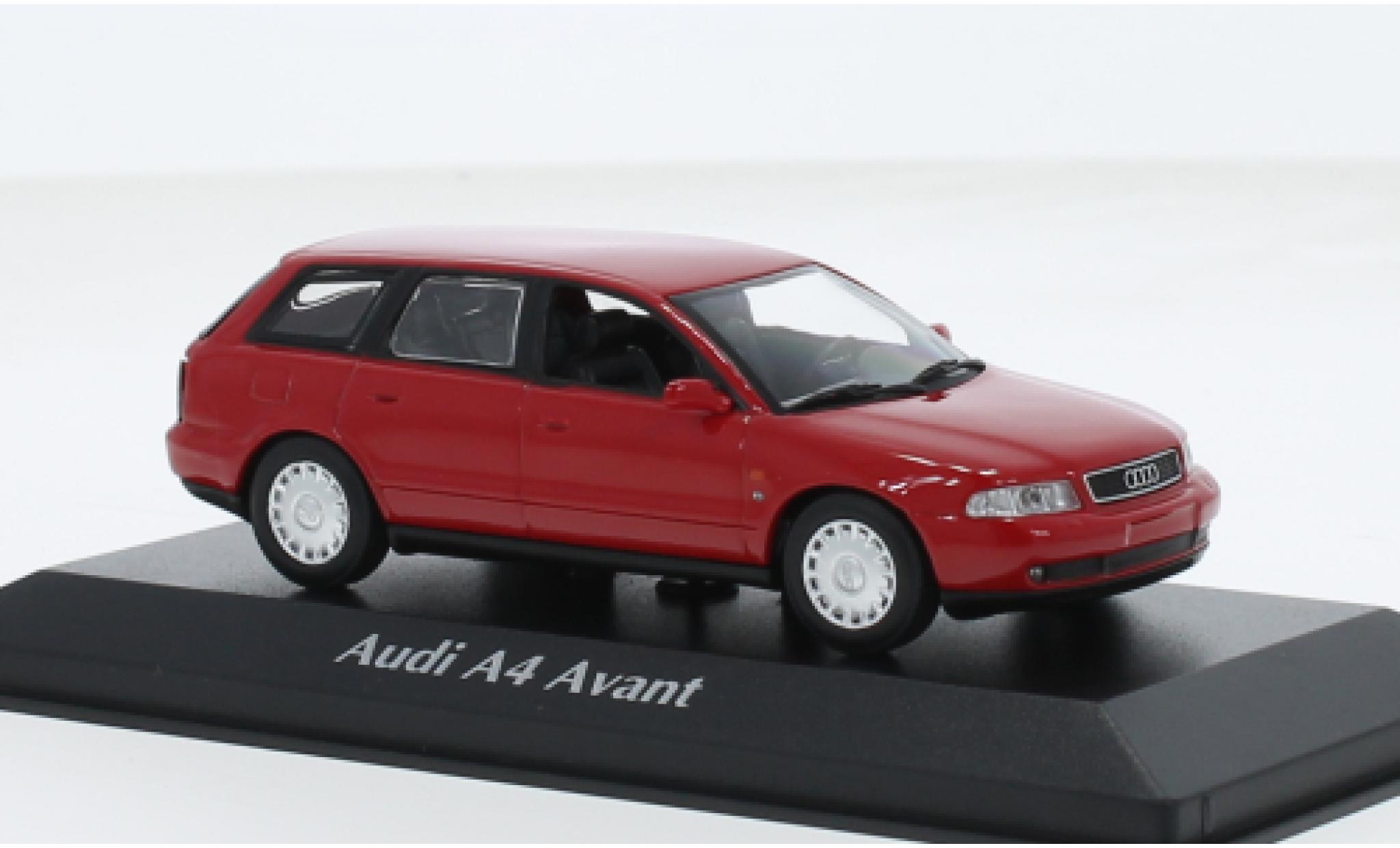 Audi A4 1/43 Maxichamps Avant red 1995 1:43 diecast model cars
