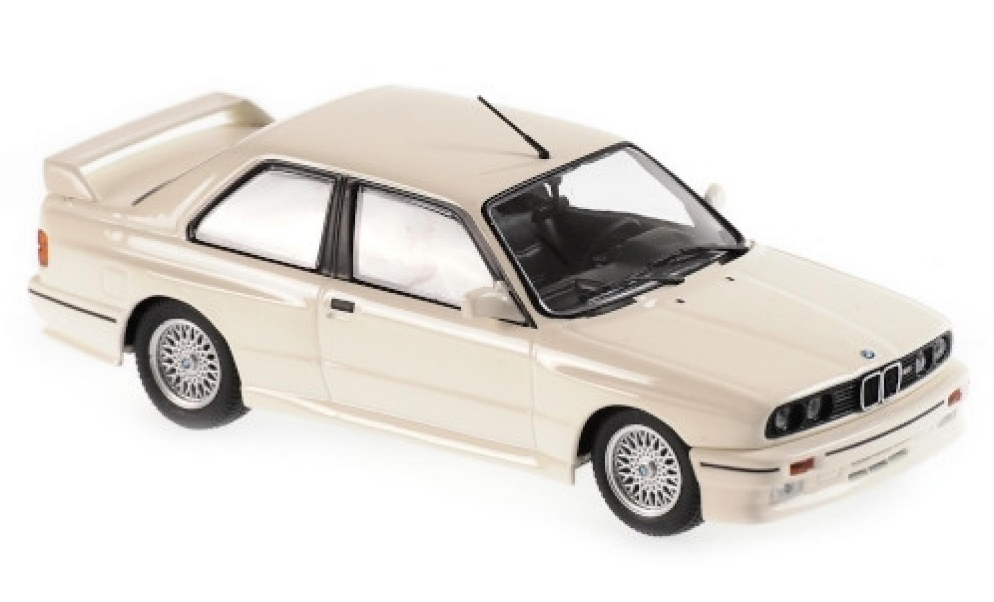Bmw M3 1/43 Maxichamps (E30) white 1987 diecast model cars