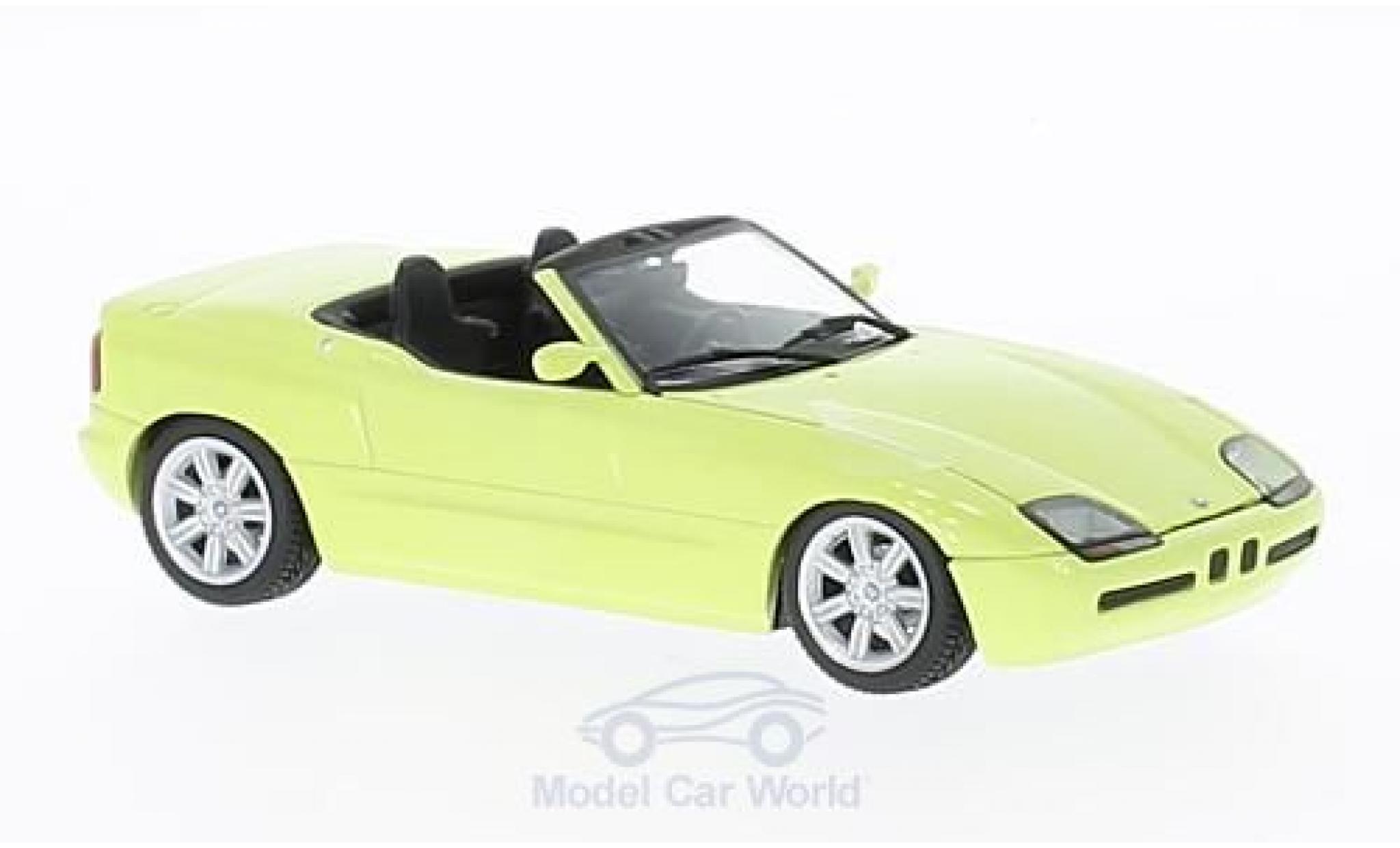 Bmw Z1 1/43 Maxichamps (E30) yellow 1991 diecast model cars