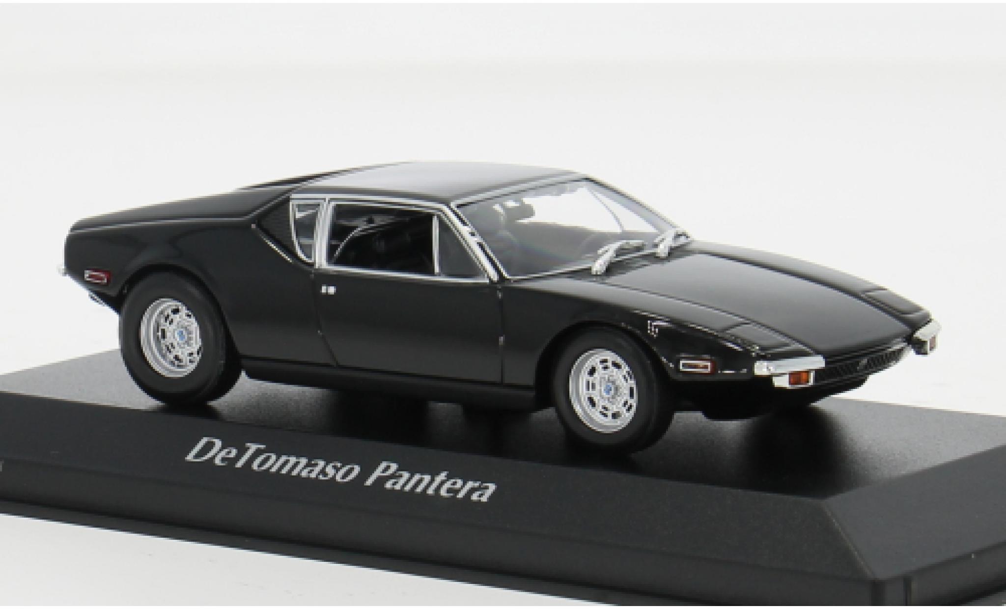 De Tomaso Pantera 1/43 Maxichamps black 1972 1:43 diecast model cars