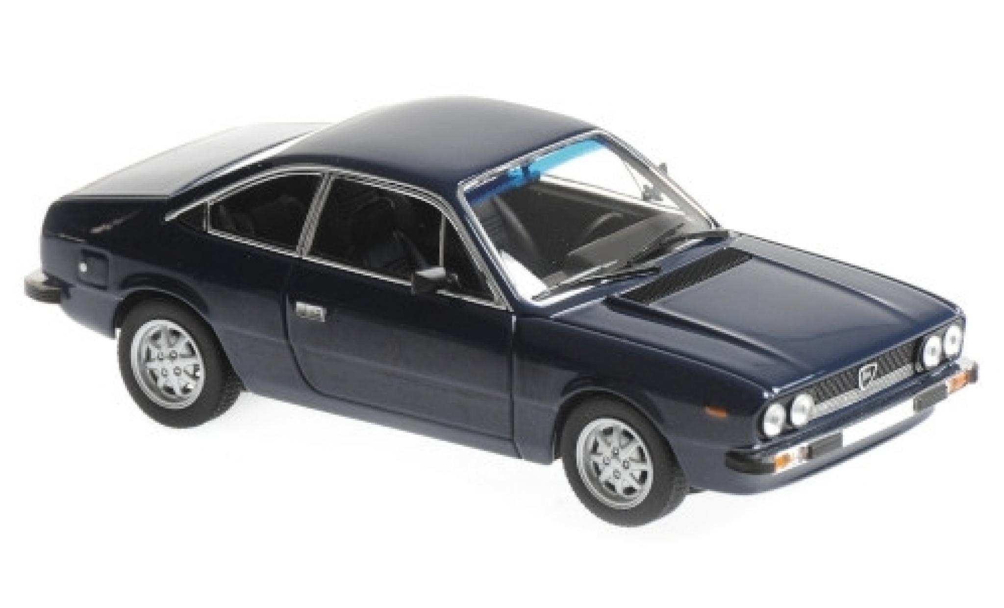 Lancia Beta 1/43 Maxichamps 2000 Coupe blue 1980 diecast model cars