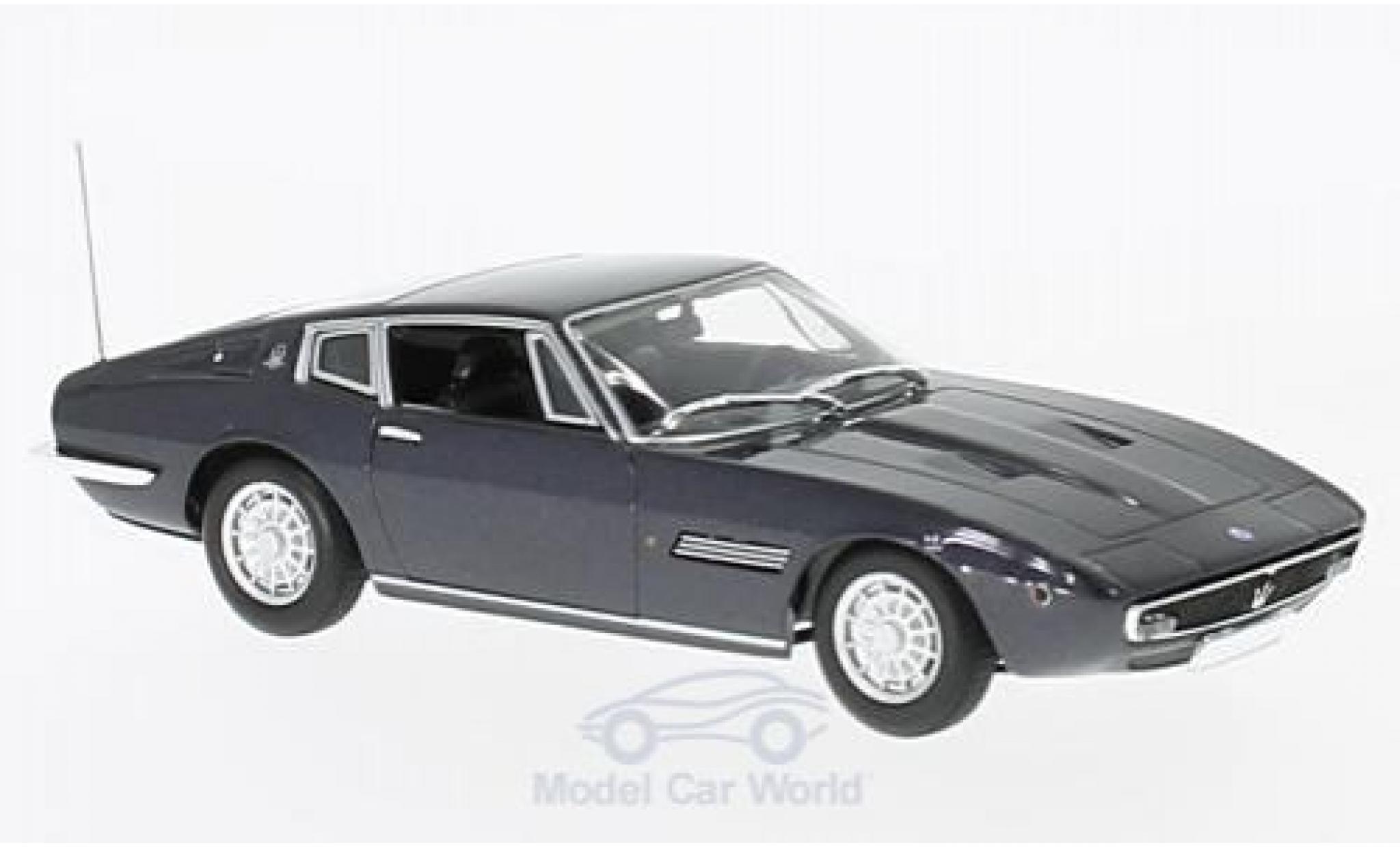 Maserati Ghibli coupe 1/43 Maxichamps Coupe metallic brown 1969 diecast model cars