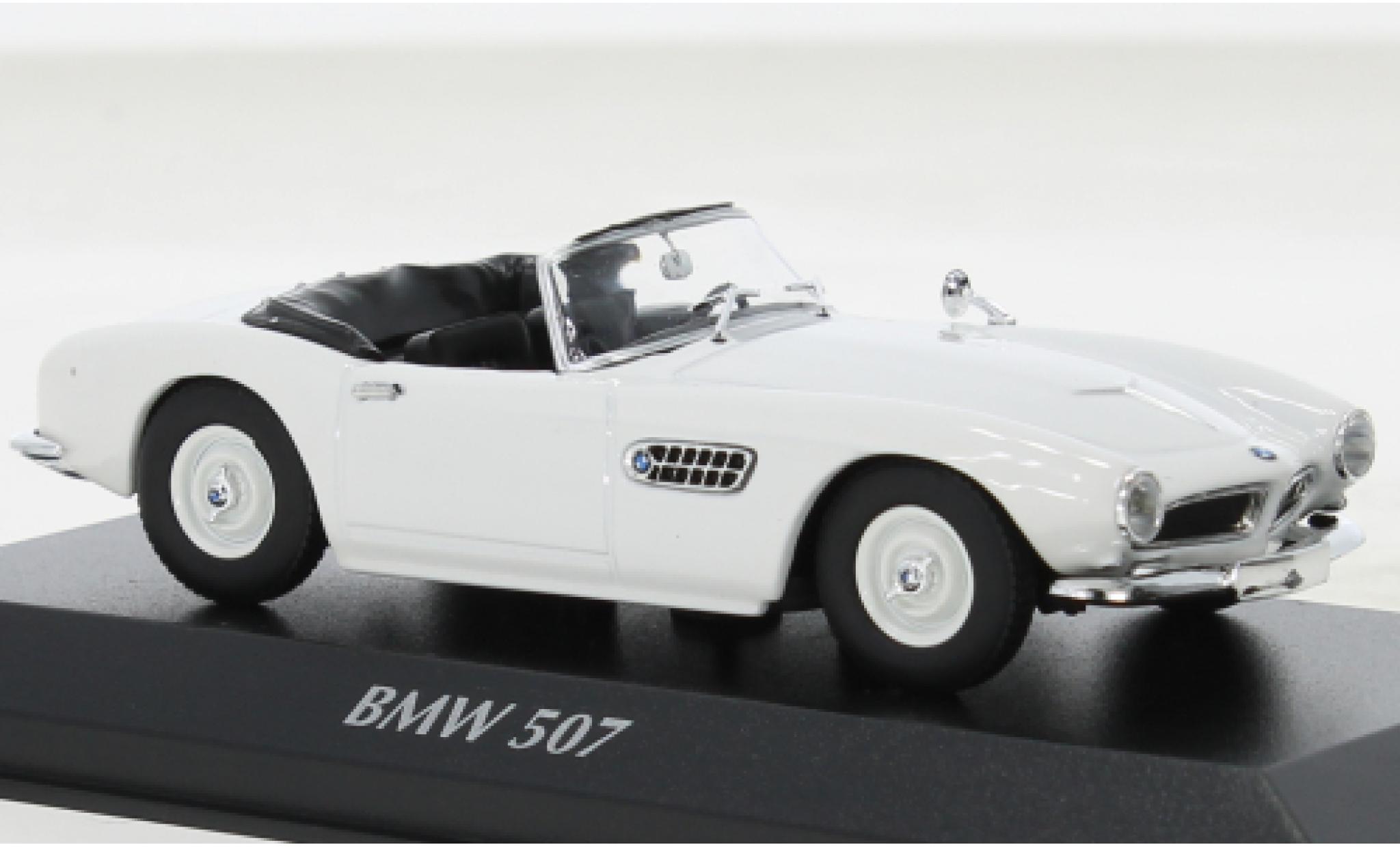 Bmw 507 1/43 Maxichamps white 1957 diecast model cars