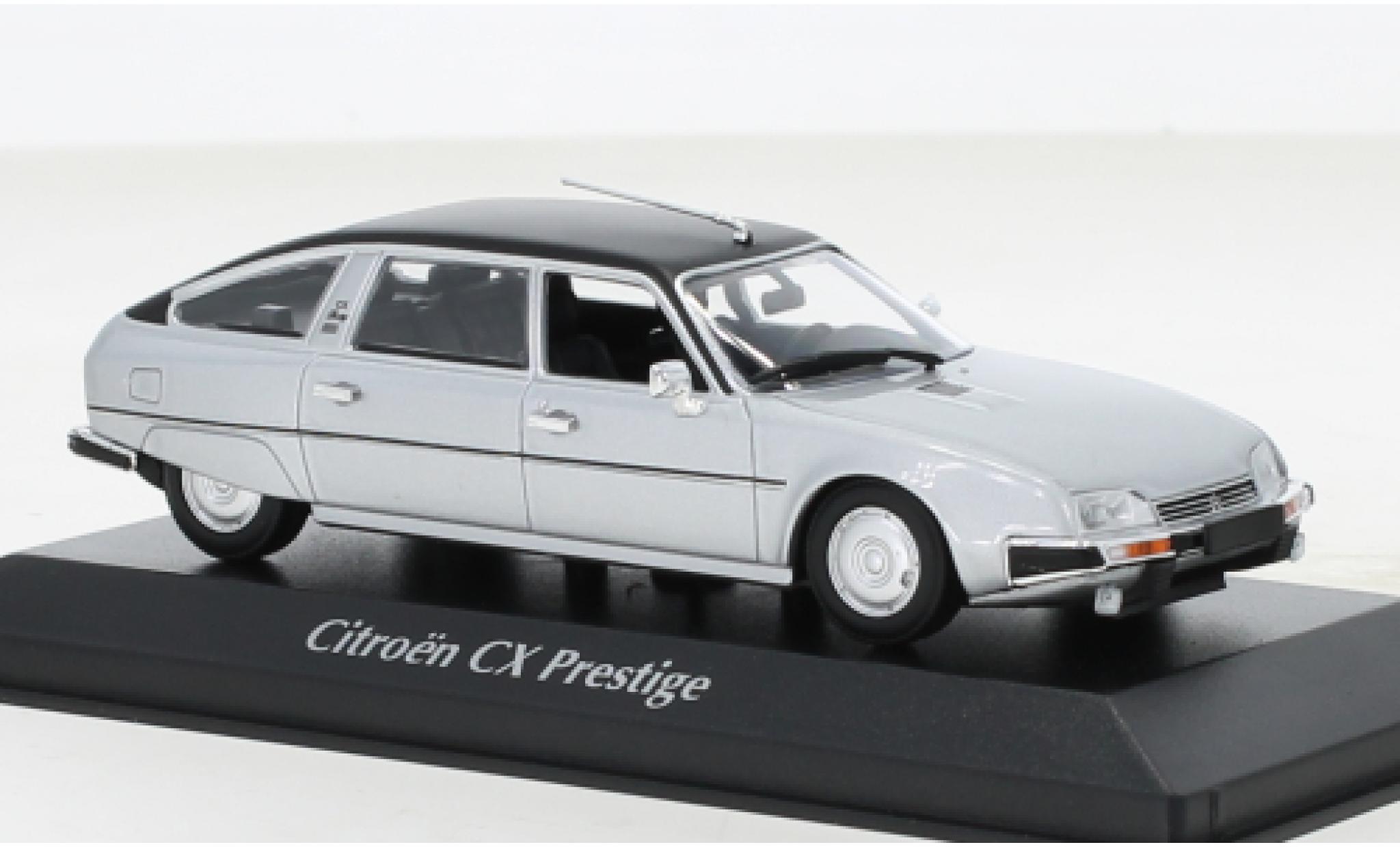Citroen CX 1/43 Maxichamps Prestige grey/black 1980 diecast model cars