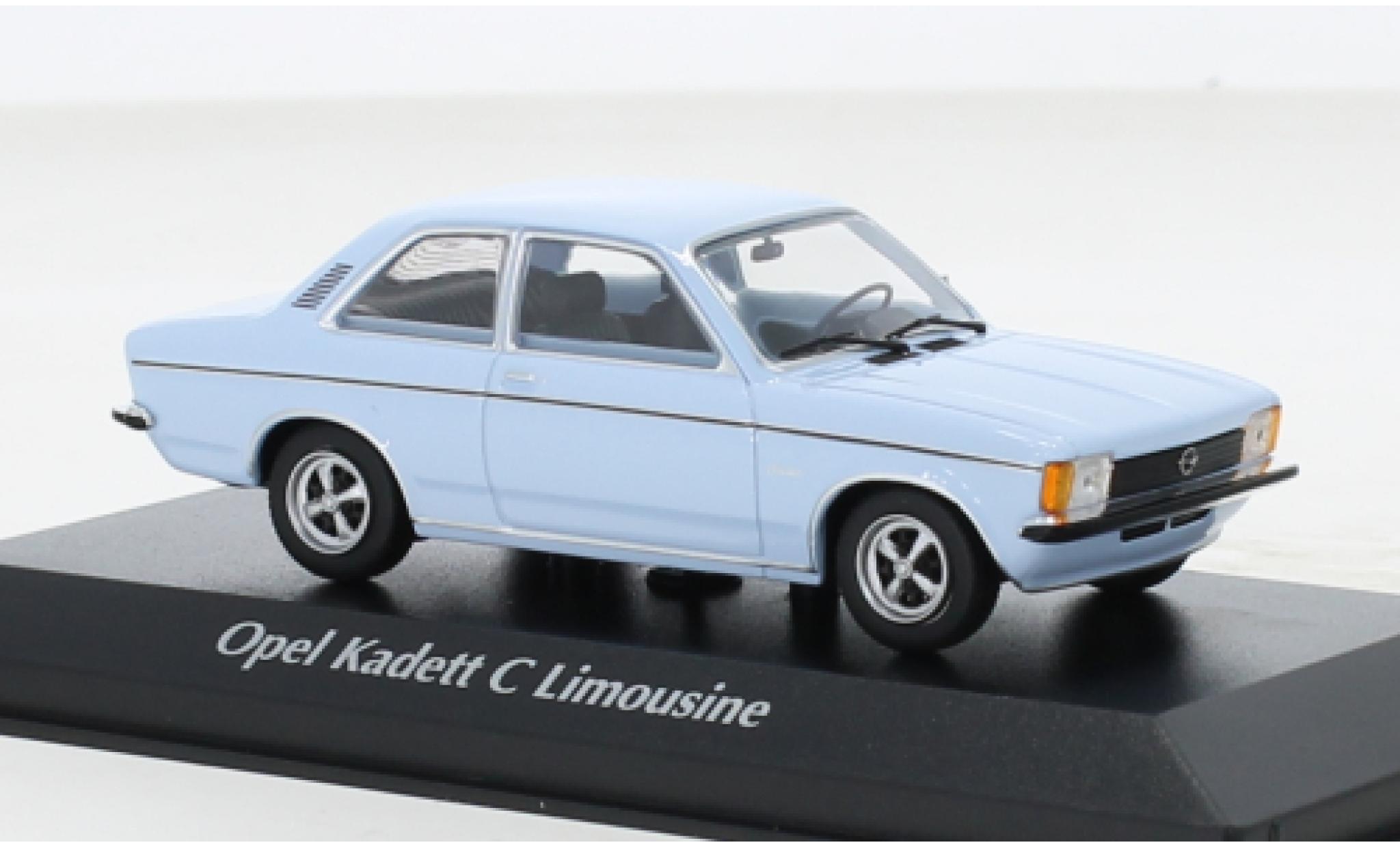 Opel Kadett 1/43 Maxichamps C Berlina blue 1978 diecast model cars