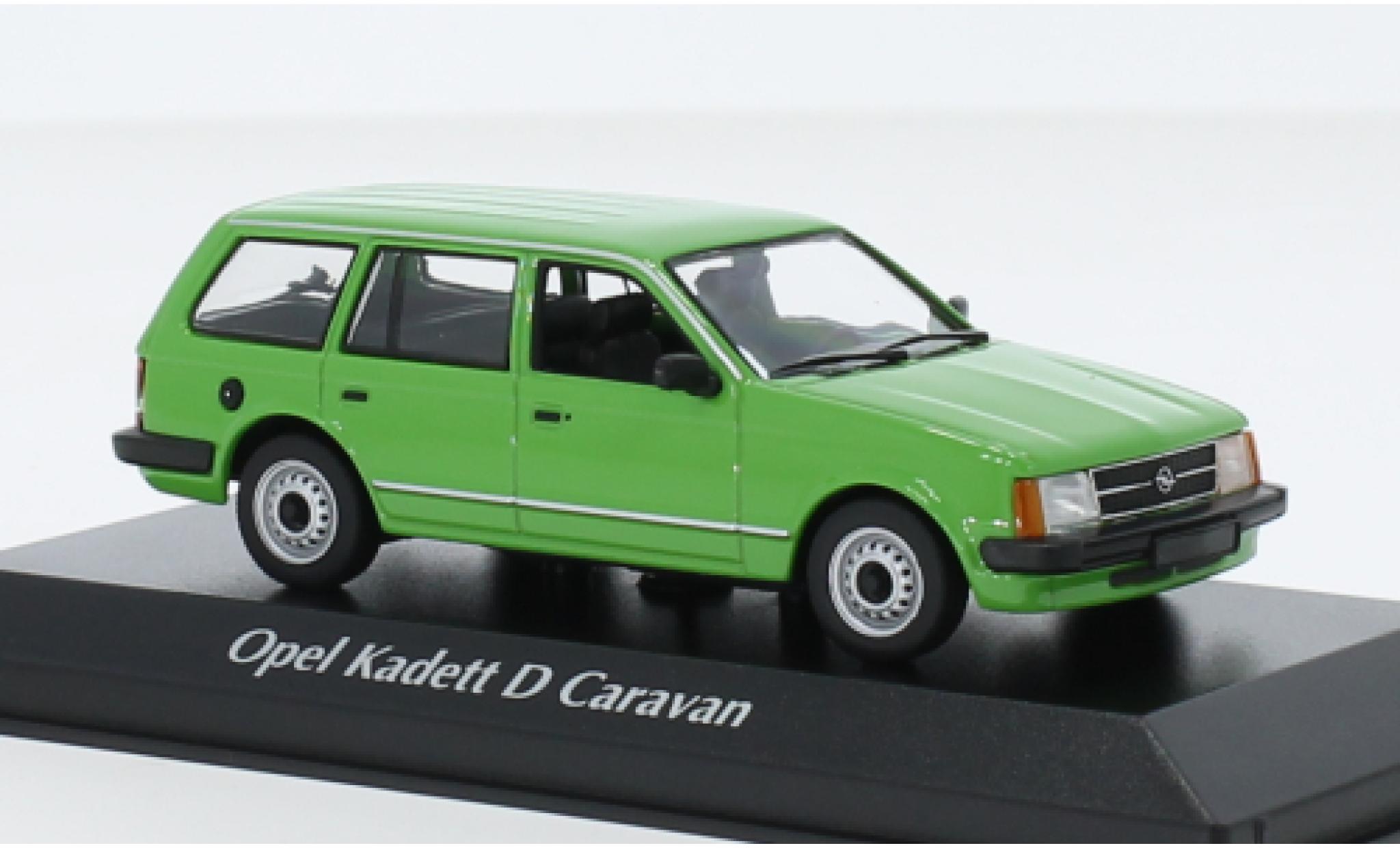 Opel Kadett 1/43 Maxichamps D Caravan green 1979 diecast model cars