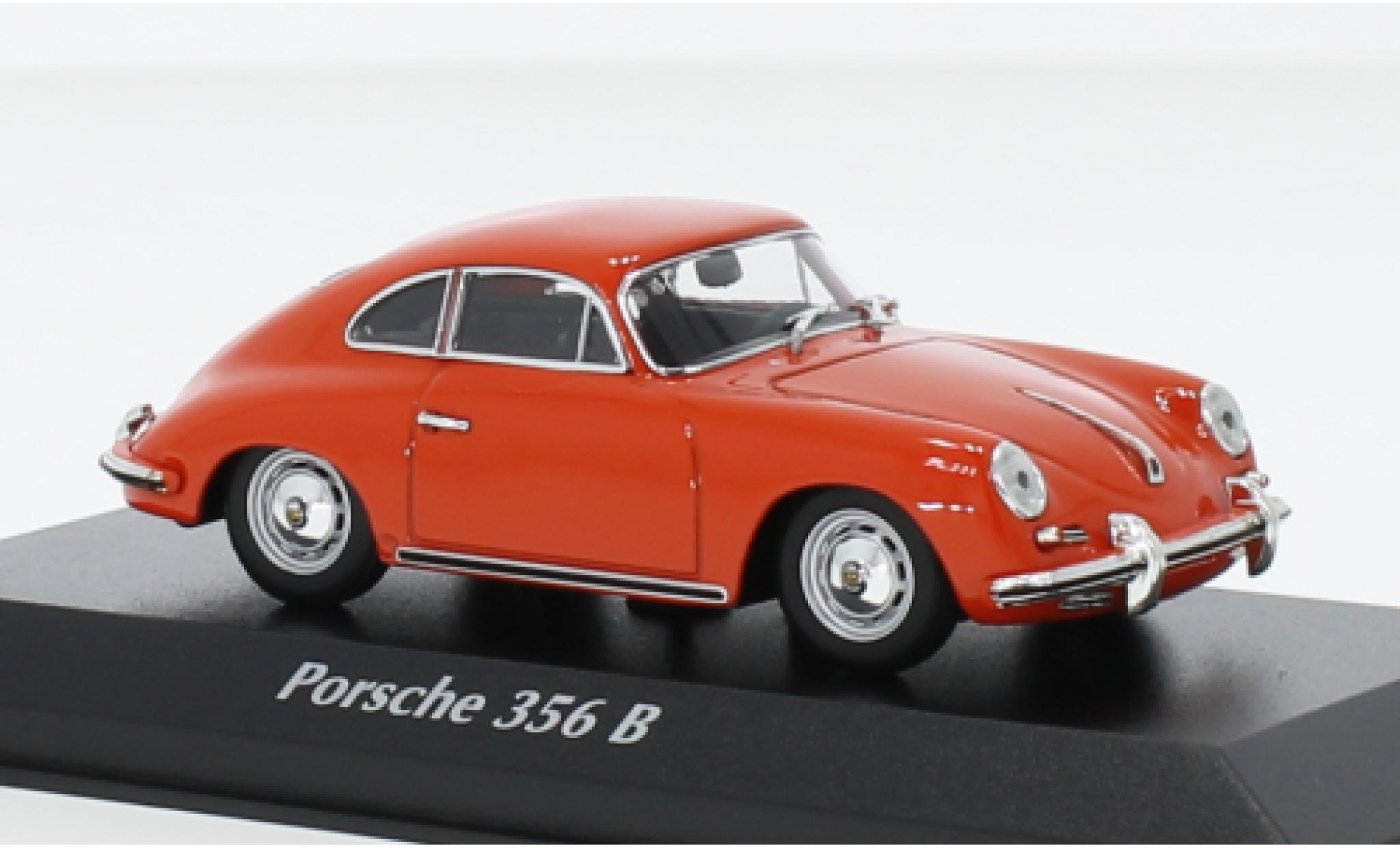 Porsche 356 1/43 Maxichamps B orange 1961 diecast model cars