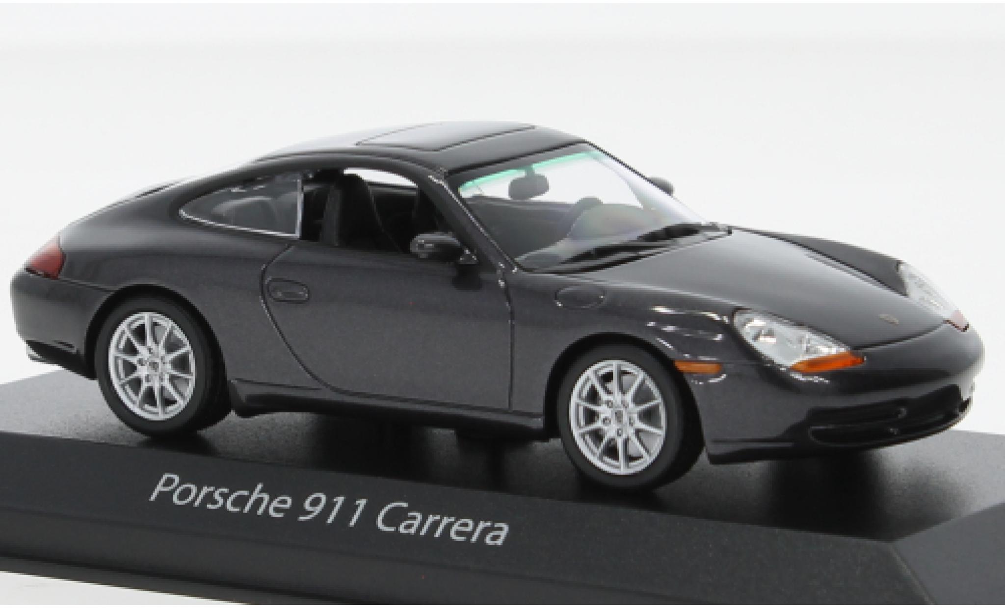Porsche 996 1/43 Maxichamps 911  metallise purple 1998 diecast model cars