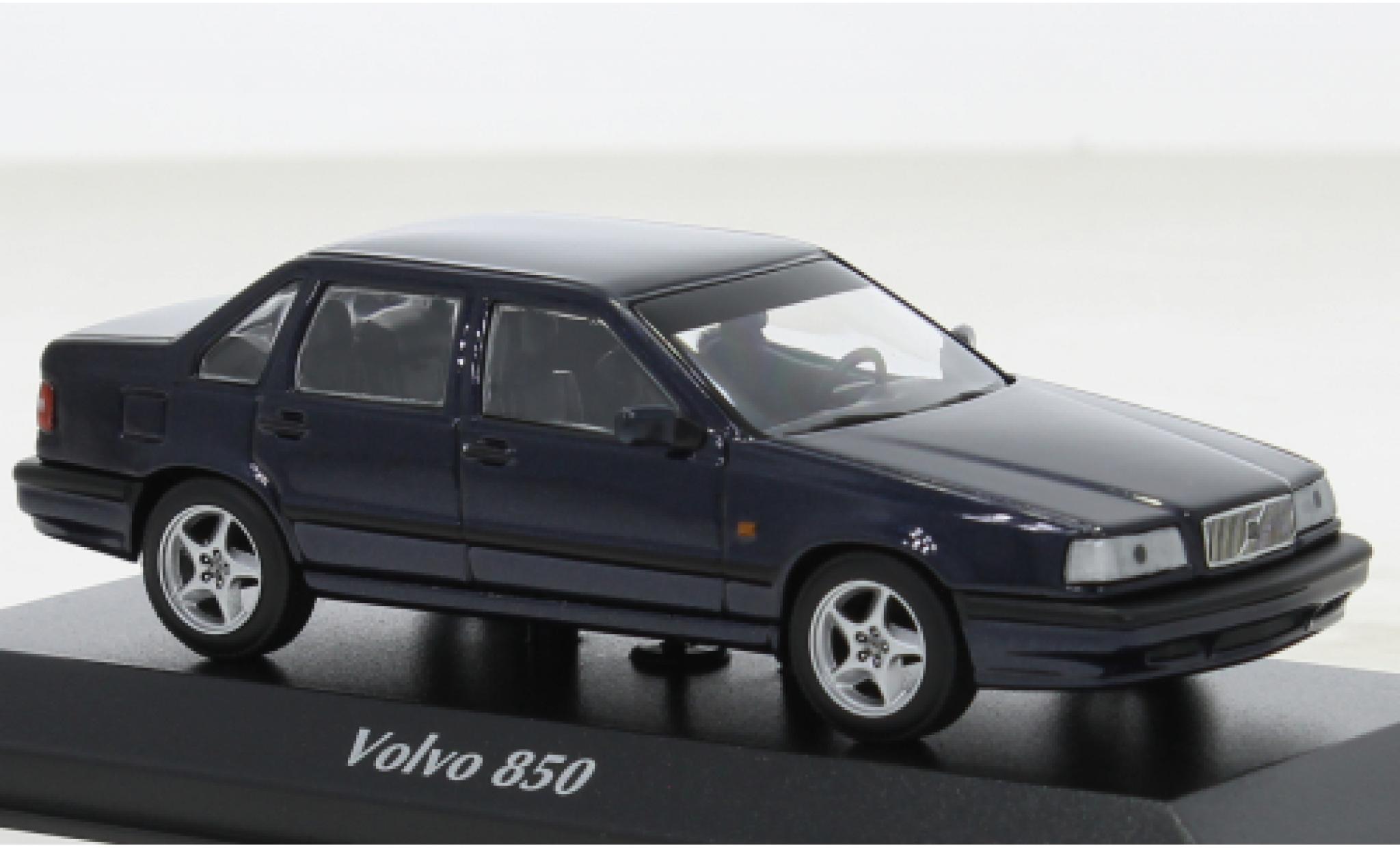 Volvo 850 1/43 Maxichamps metallise blue 1994 diecast model cars