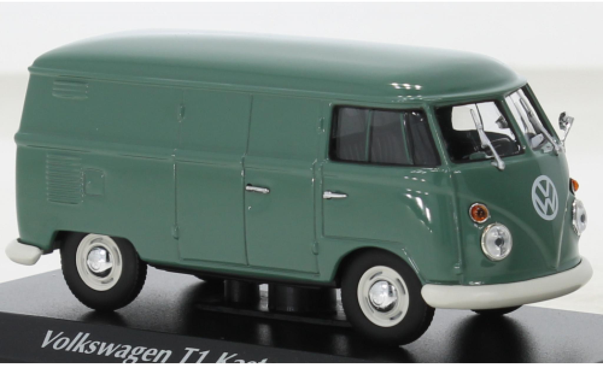 Volkswagen T1 1/43 Maxichamps fourgon turquoise 1963 diecast model cars