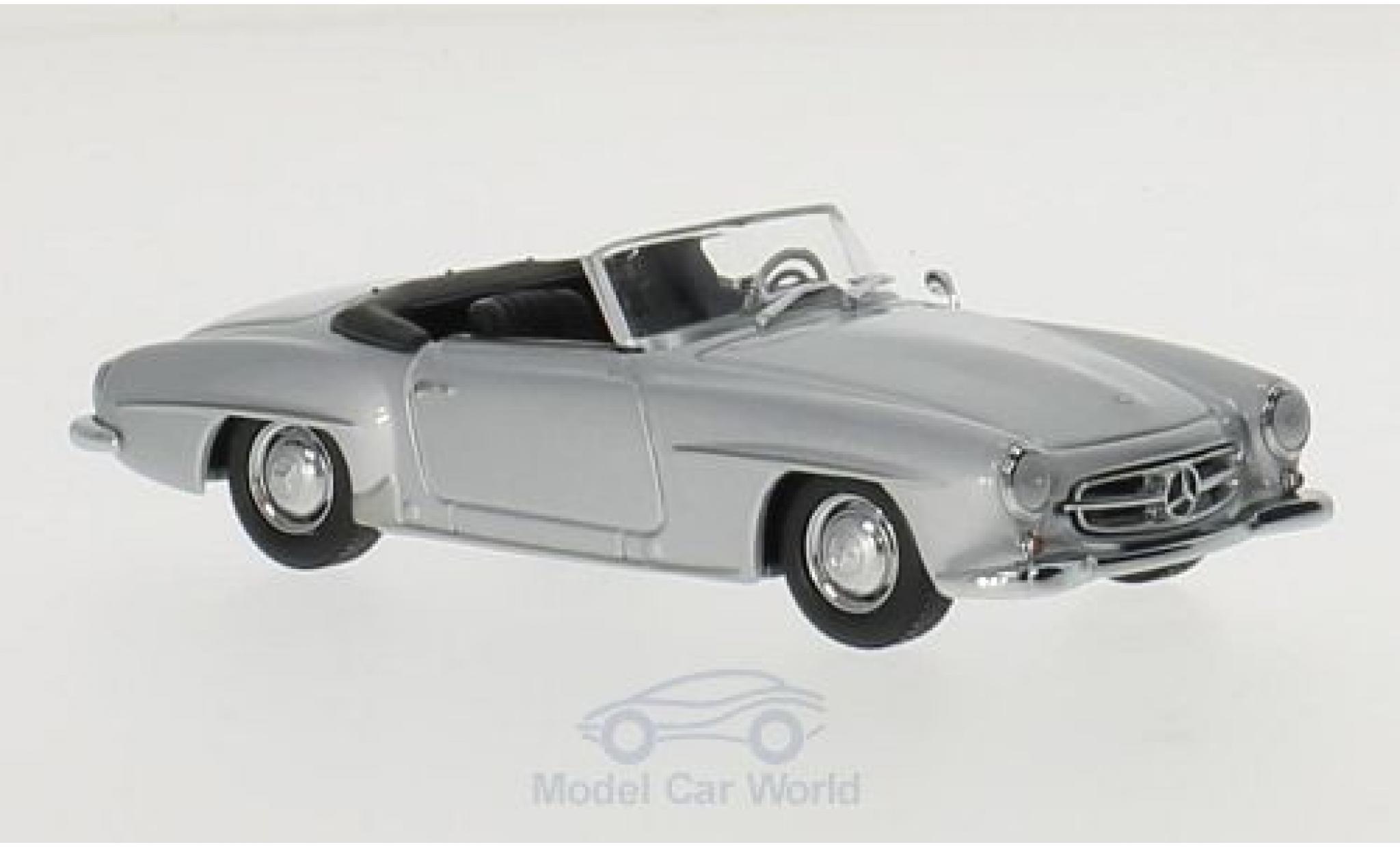 Mercedes 190 SL 1/43 Maxichamps SL (W121) grey 1955 diecast model cars