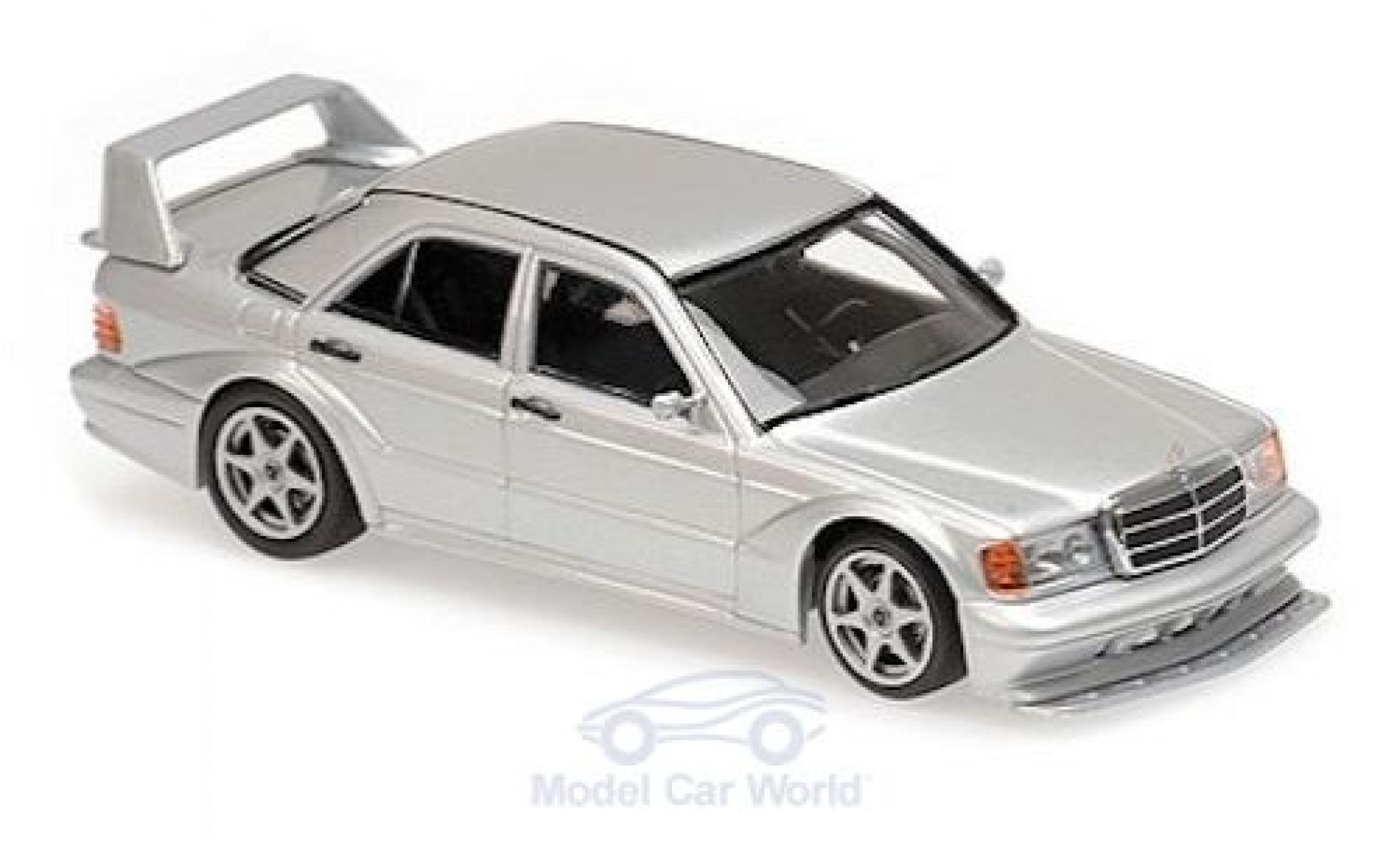 Mercedes 190 1/43 Maxichamps E 2.5-16 EVO 2 grey 1990 diecast model cars