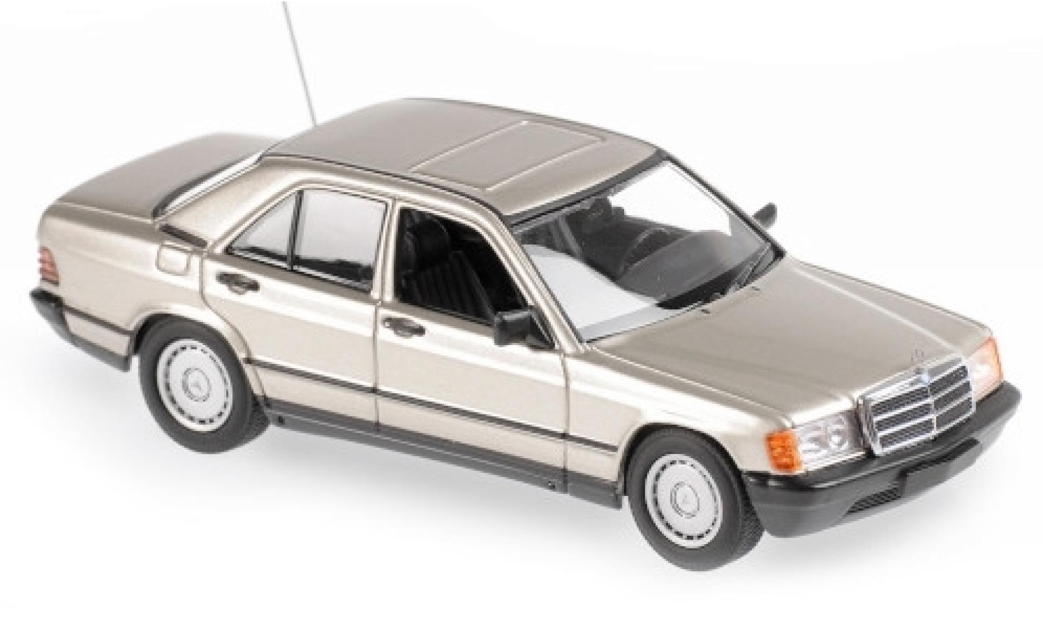 Mercedes 190 1/43 Maxichamps E (W201) metallic beige 1984 diecast model cars