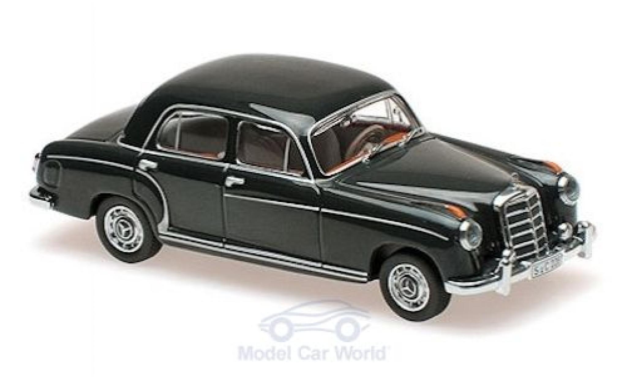 Mercedes 220 1/43 Maxichamps S green 1956 diecast model cars
