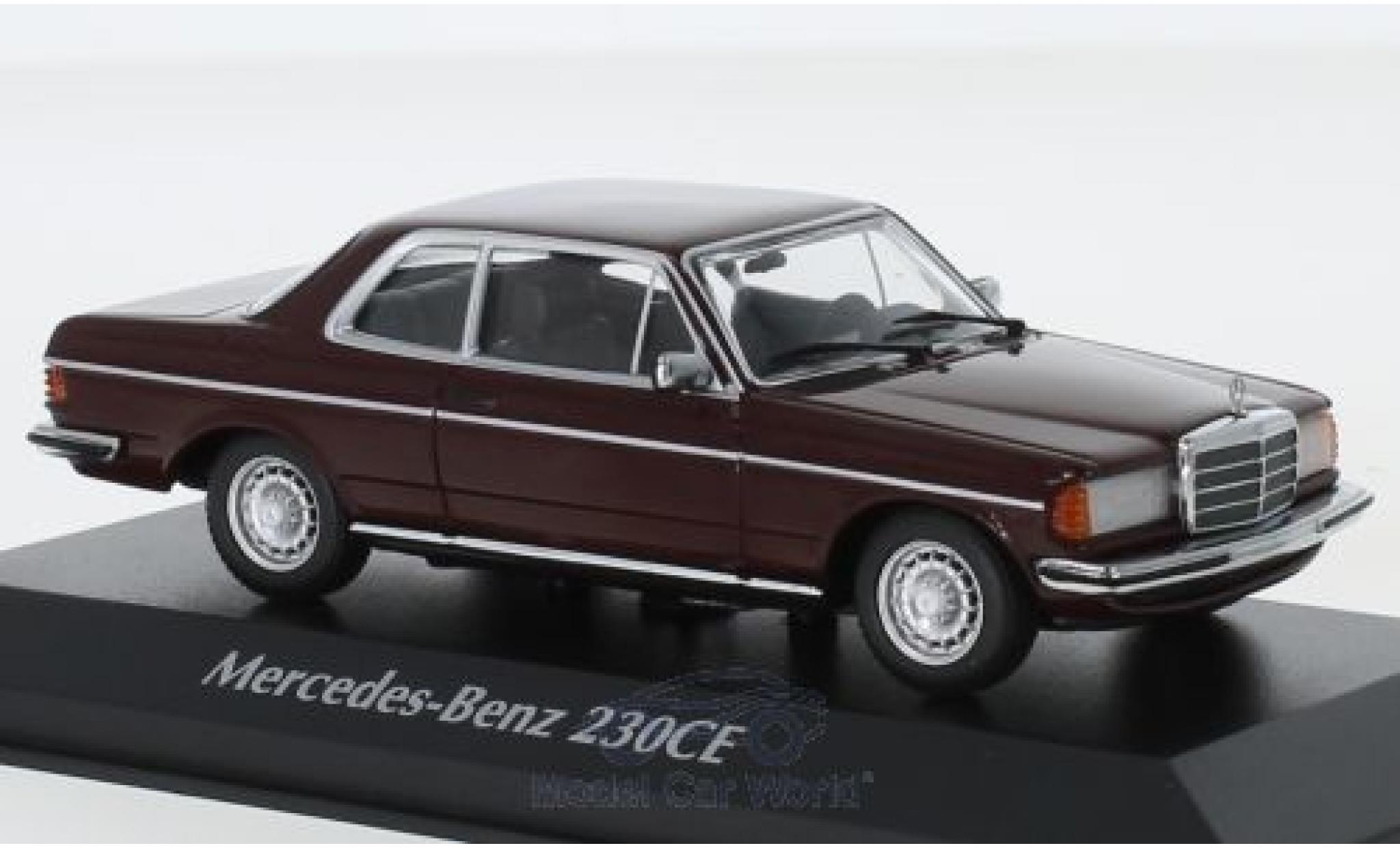 Mercedes 230 1/43 Maxichamps CE (W123) red 1976 diecast model cars