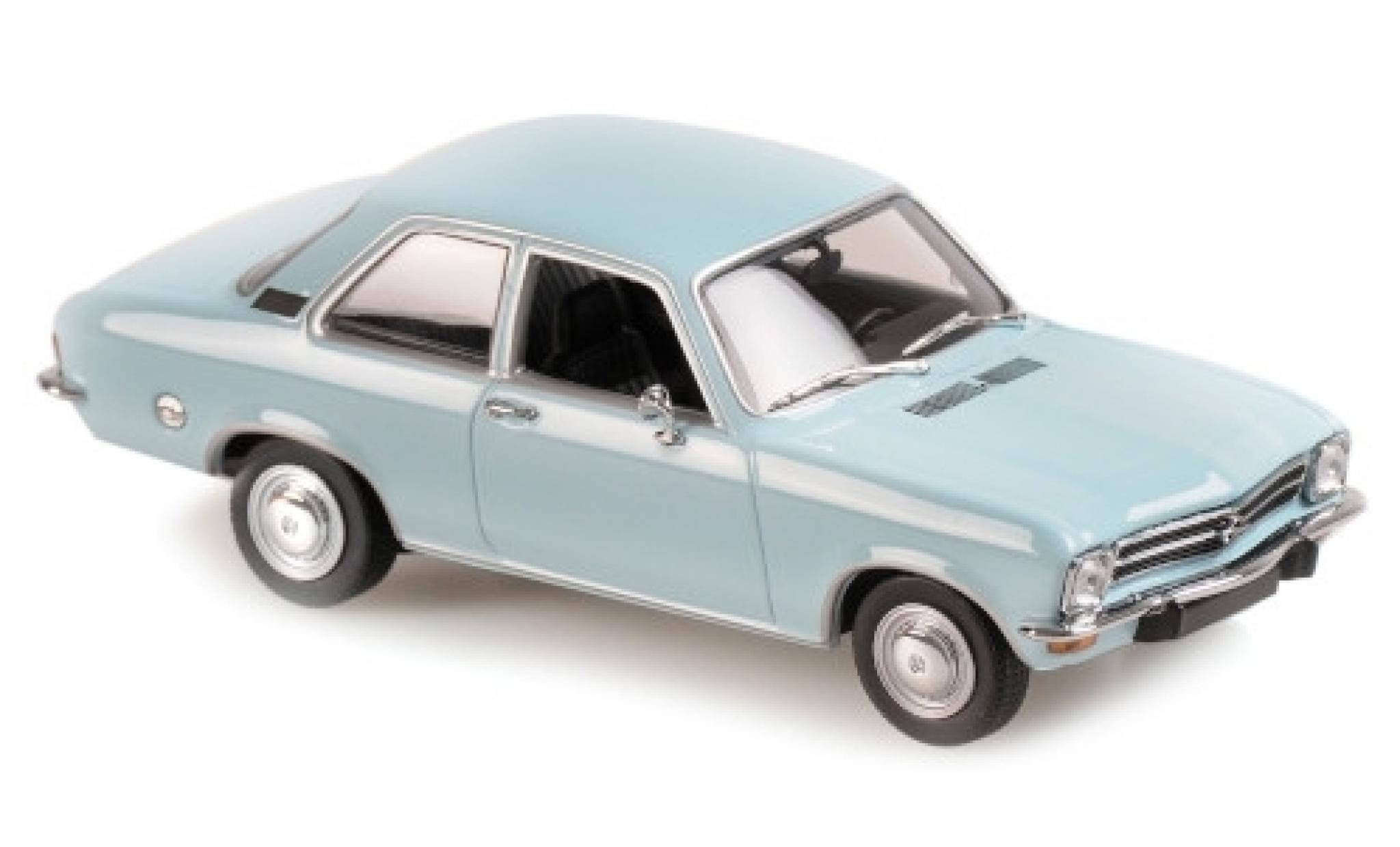 Opel Ascona 1/43 Maxichamps A blue 1970 diecast model cars