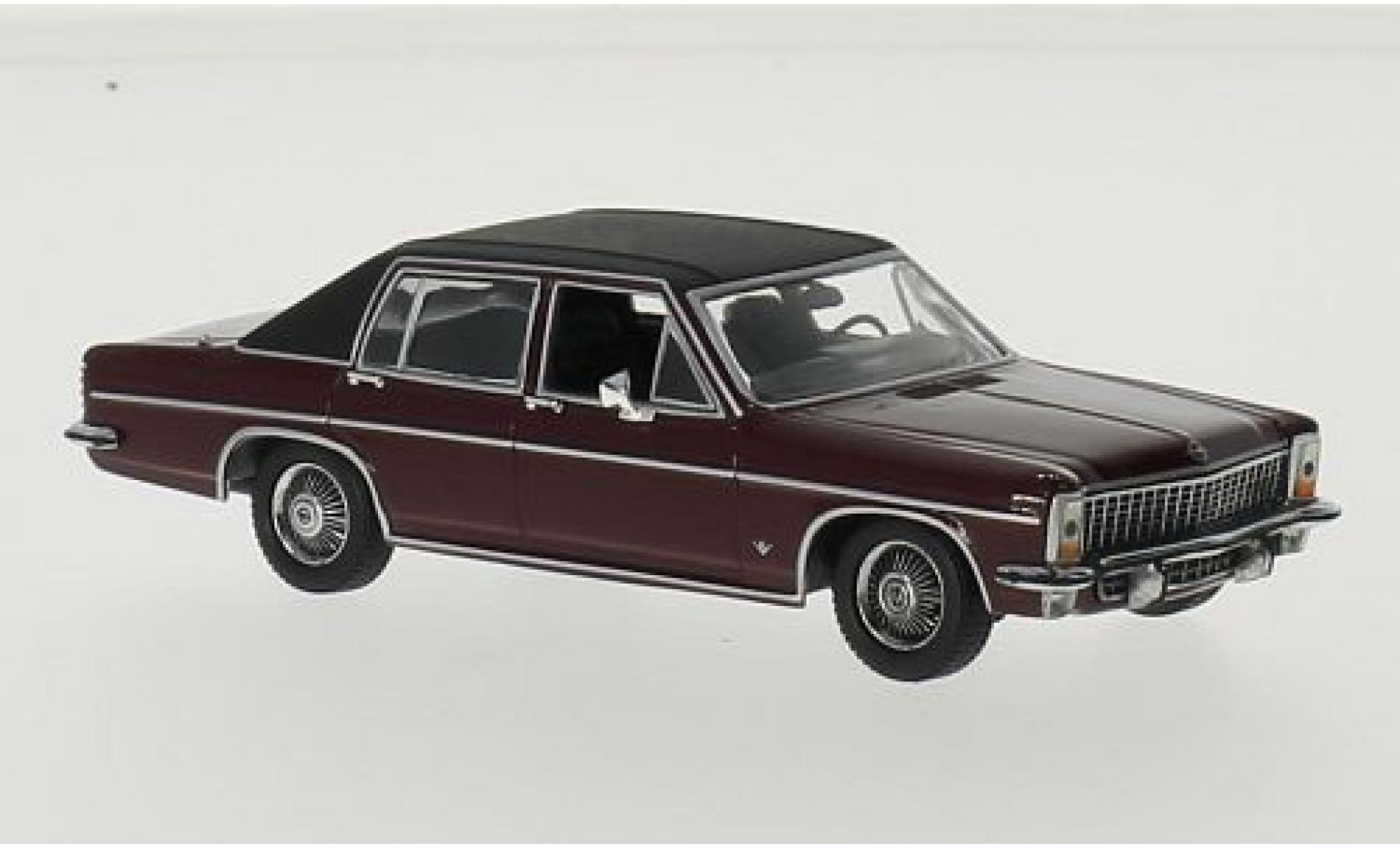 Opel Diplomat 1/43 Maxichamps B red/black 1969 diecast model cars