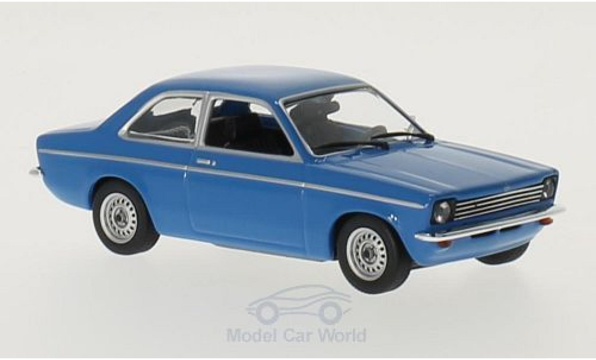 Opel Kadett E 1/43 Maxichamps C blue 1974 diecast model cars