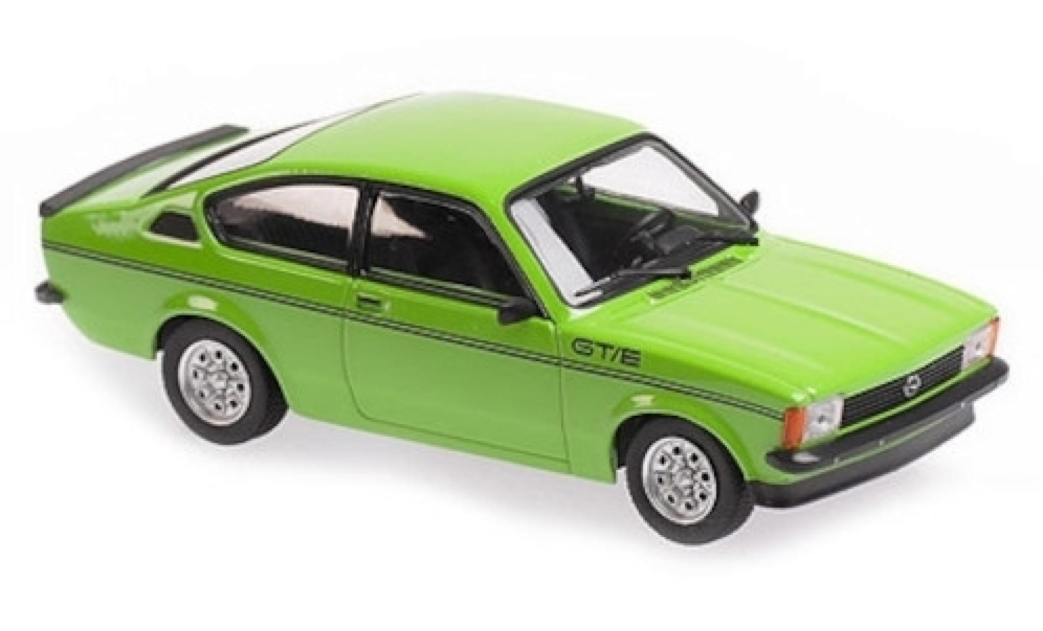 Opel Kadett 1/43 Maxichamps C GT/E green 1978 diecast model cars