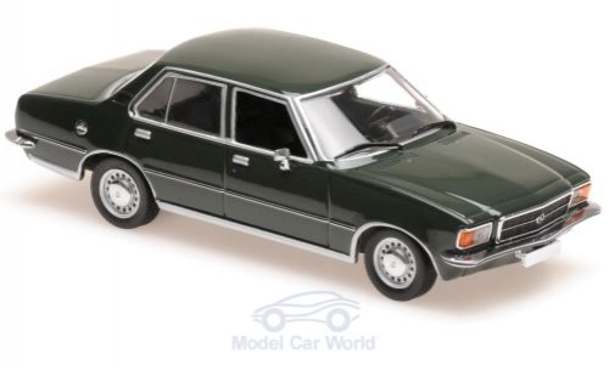 Opel Rekord 1/43 Maxichamps D green 1975 diecast model cars