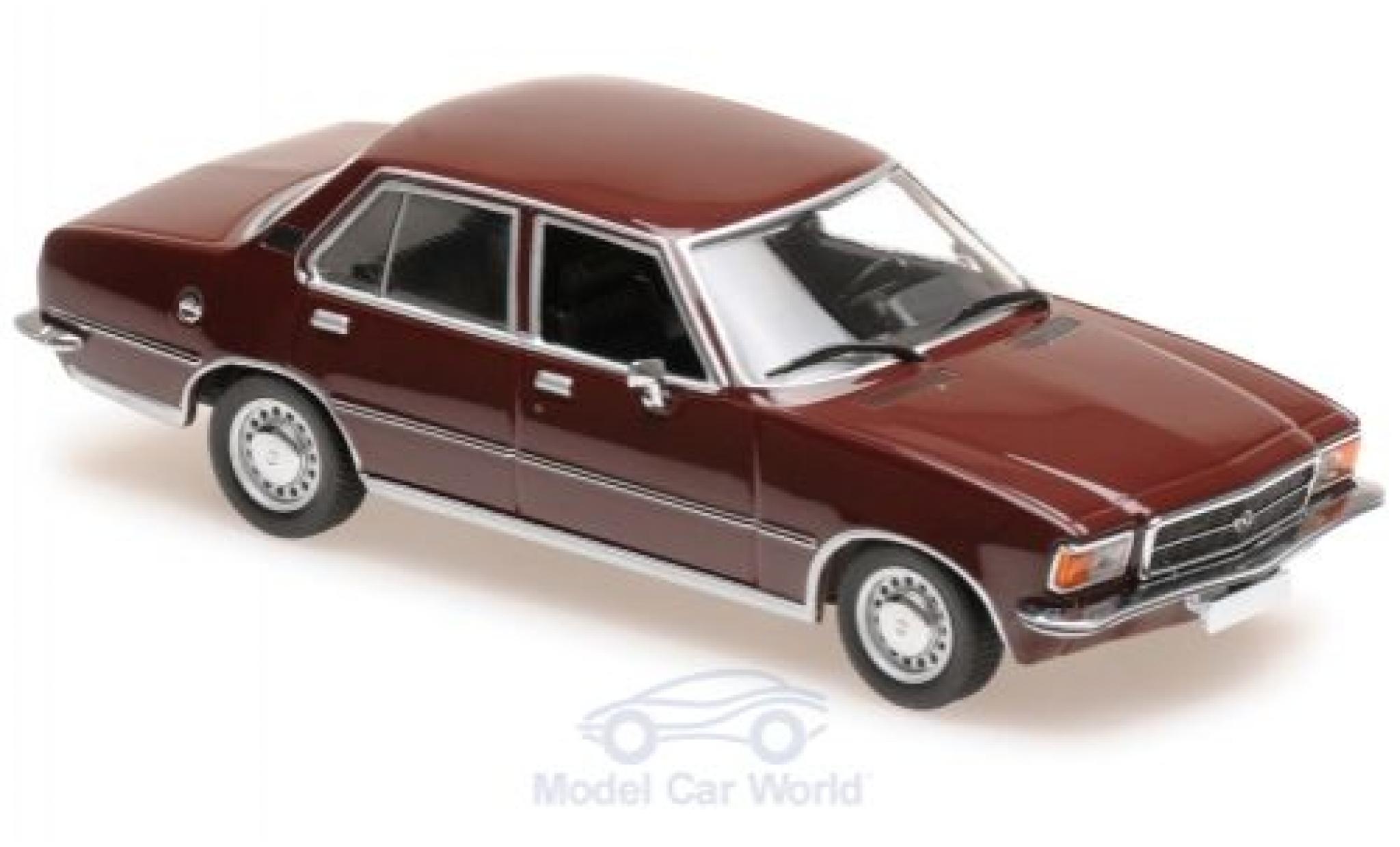 Opel Rekord 1/43 Maxichamps D red 1975 diecast model cars